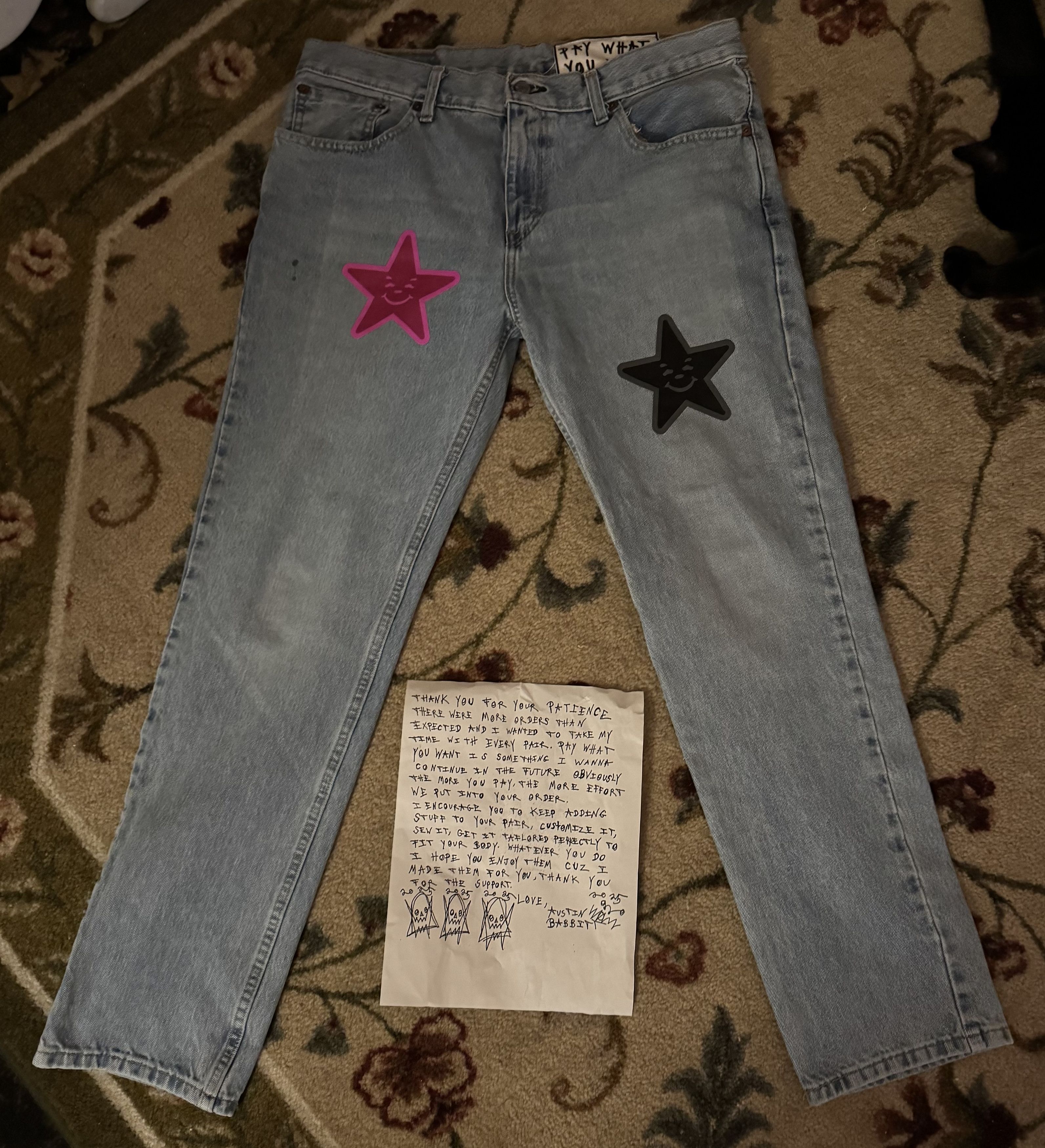 Asspizza ASSPIZZA Pay What You Want Denim ($50) Size US 34 / EU 50 - 1 Thumbnail