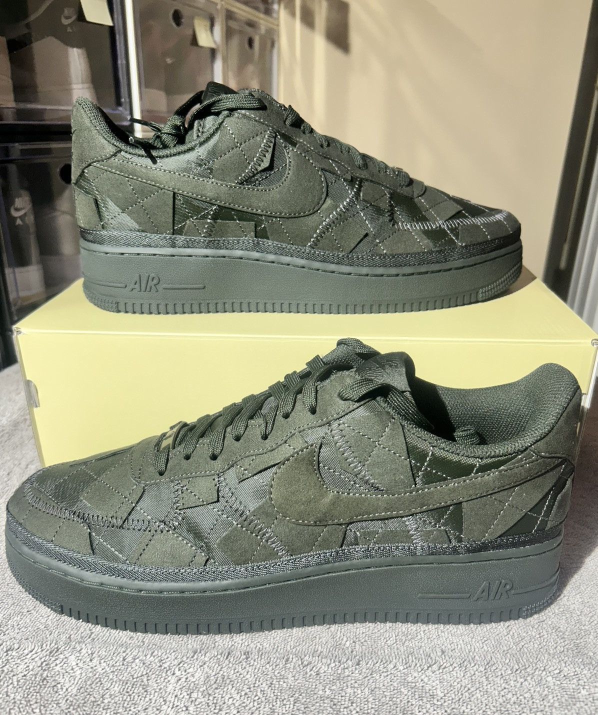 Billie Eilish × Nike Nike x Billie Eilish Air Force 1 Low "Sequoia" Size US 12 / EU 45 - 1 Thumbnail