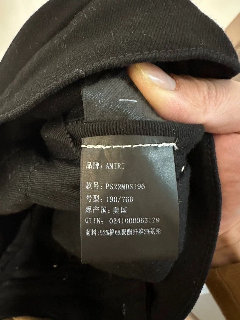 Amiri AmiriBlack slim-fit destroys jeans 2503-Nextarrow Size US 31 - 7 Thumbnail
