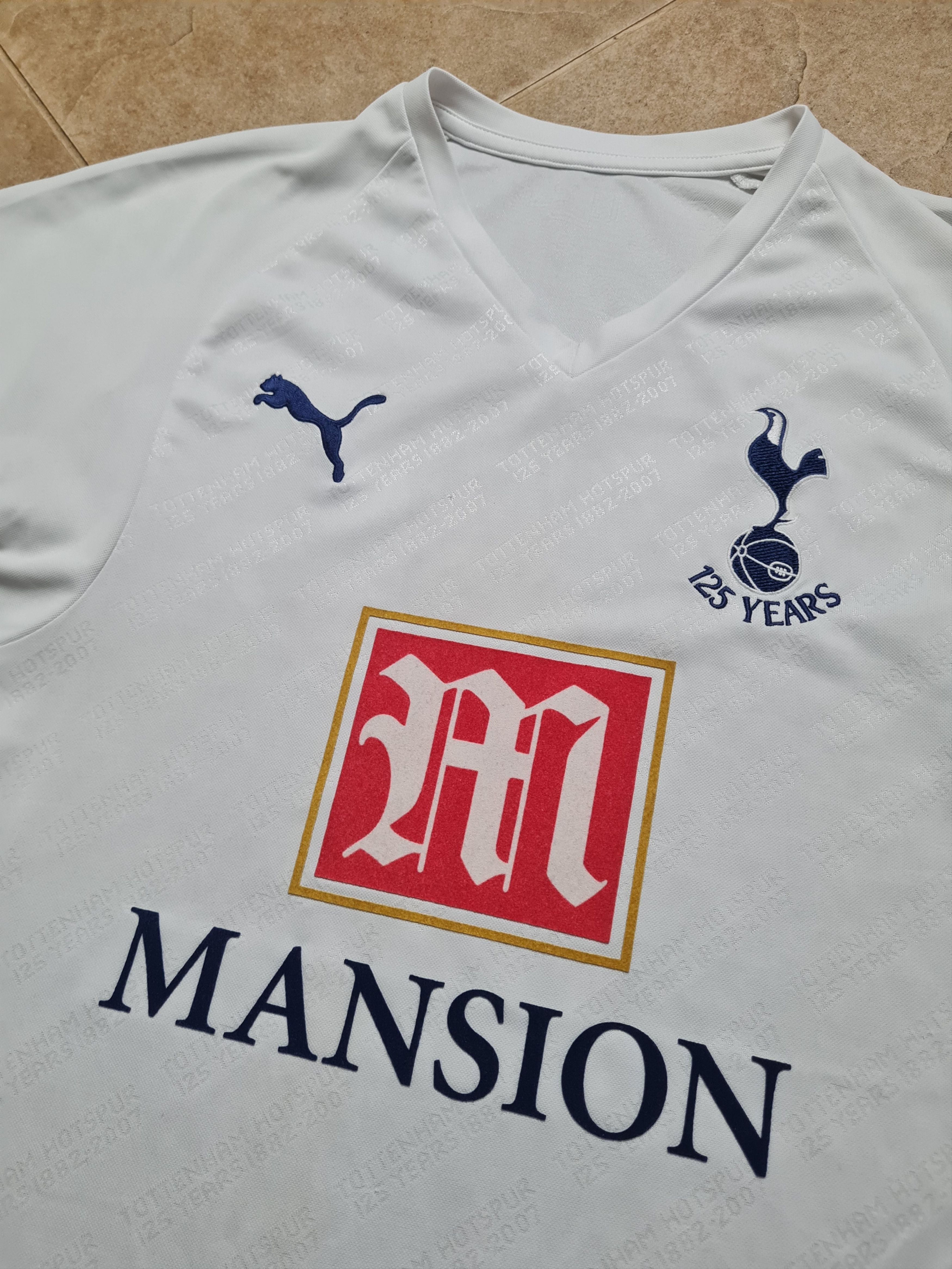 Nike VINTAGE PUMA TOTTENHAM HOTSPUR 2007/2008 HOME SHIRT FOOTBALL Size US M / EU 48-50 / 2 - 18 Thumbnail