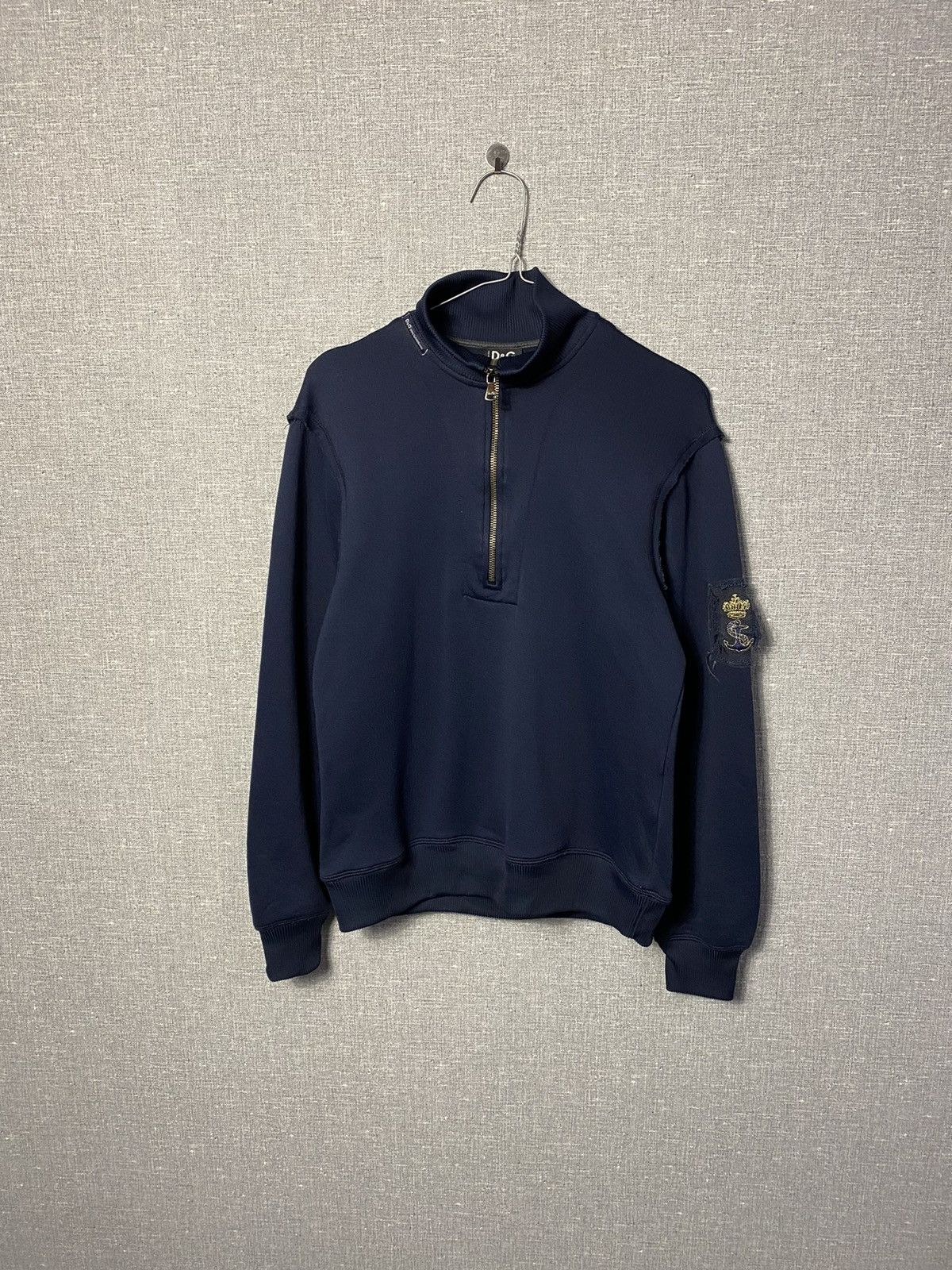 Dolce & Gabbana × Vintage Vintage Dolce & Gabbana Zip Pullover D&G Size S / US 4 / IT 40 - 1 Thumbnail