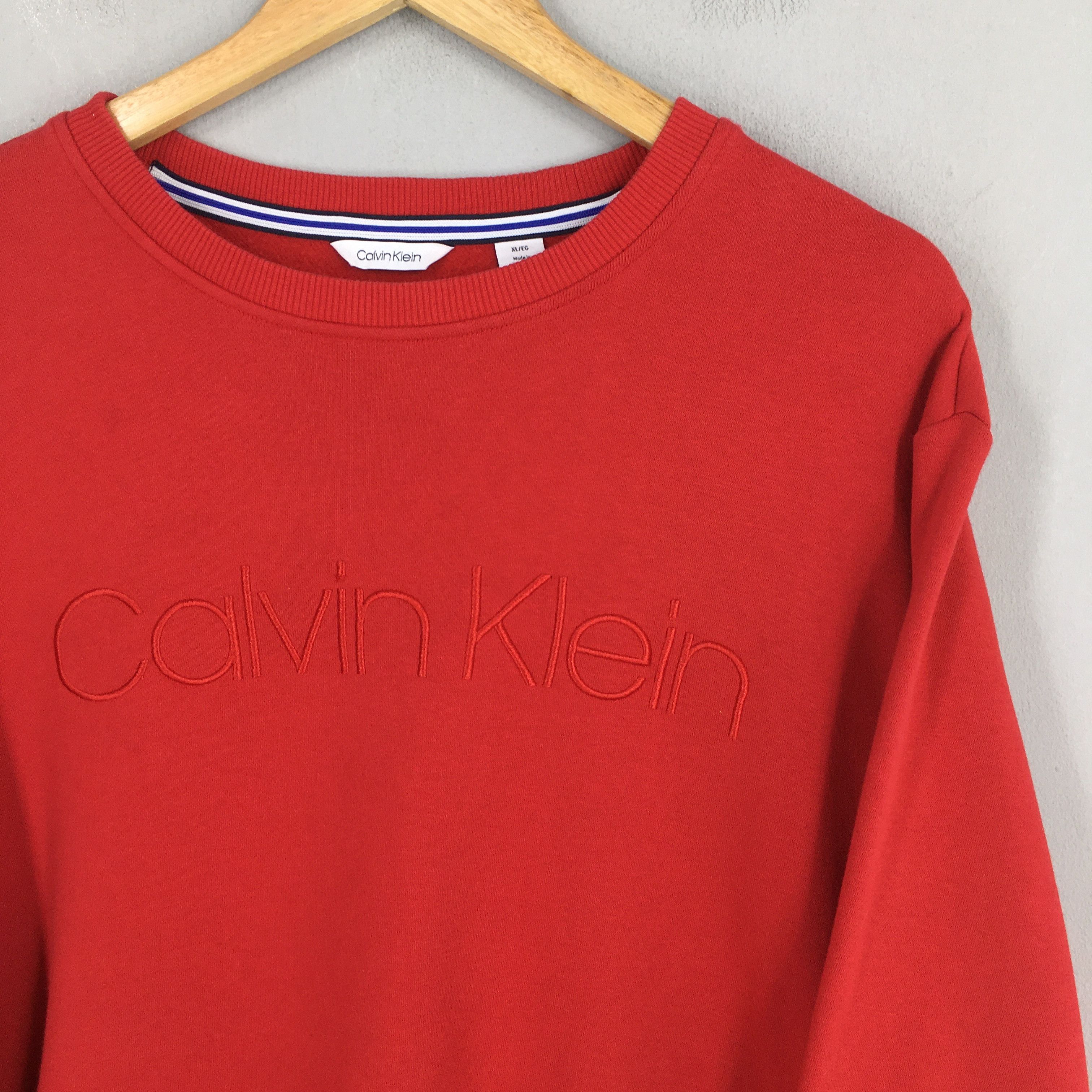Calvin Klein Vintage Calvin Klein Jeans Jumper Crewneck Women XLarge Size US XL / EU 56 / 4 - 2 Thumbnail