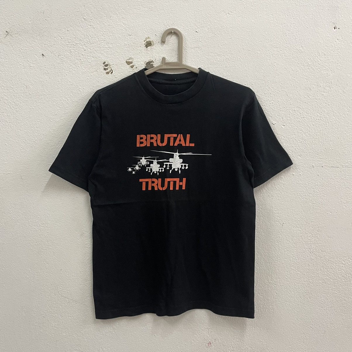 Band Tees × Vintage 🔥Vintage Brutal Truth American Grindcore Band Promo Tee Size US M / EU 48-50 / 2 - 1 Thumbnail