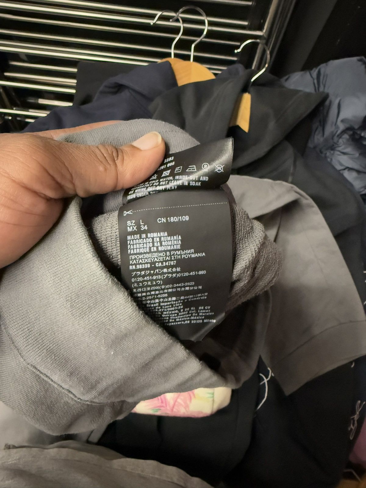 Prada Prada Grey Thick Fabric Sweatpants Size Large Size US 34 / EU 50 - 5 Thumbnail