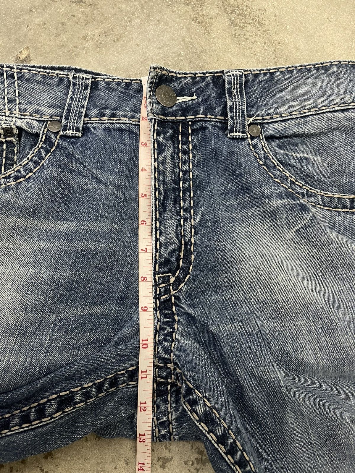 Wrangler Vintage Rock 47 Flared Denim Size US 32 / EU 48 - 20 Thumbnail