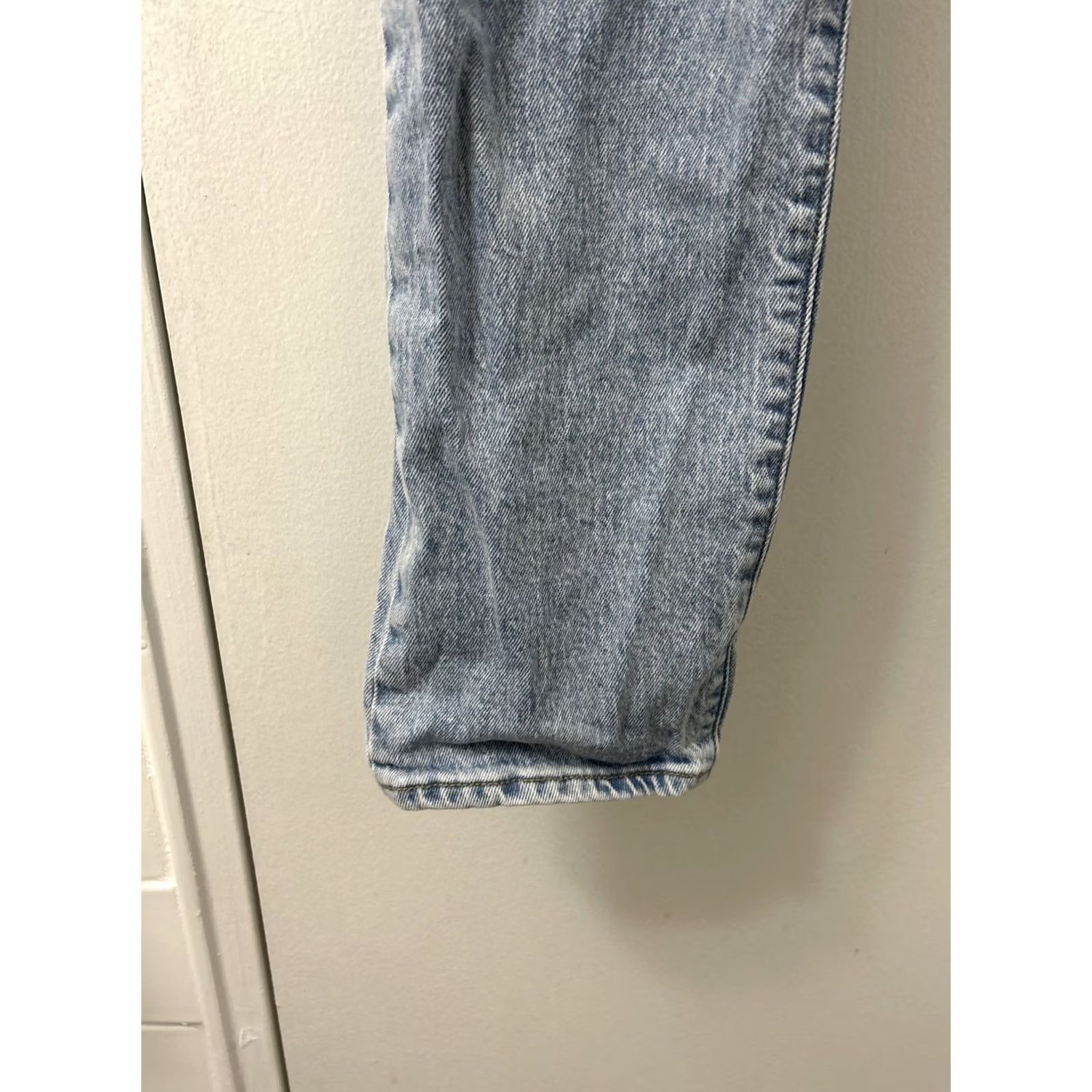 Levi's VINTAGE Levi's Premium Jeans Womens 33x27 Blue Wedgie Denim Straight Fit Button Zip Regular 5-Pocket Embroidered Stretch Retro Mens? Wait. Size 24" / US 00 / IT 34 - 4 Thumbnail