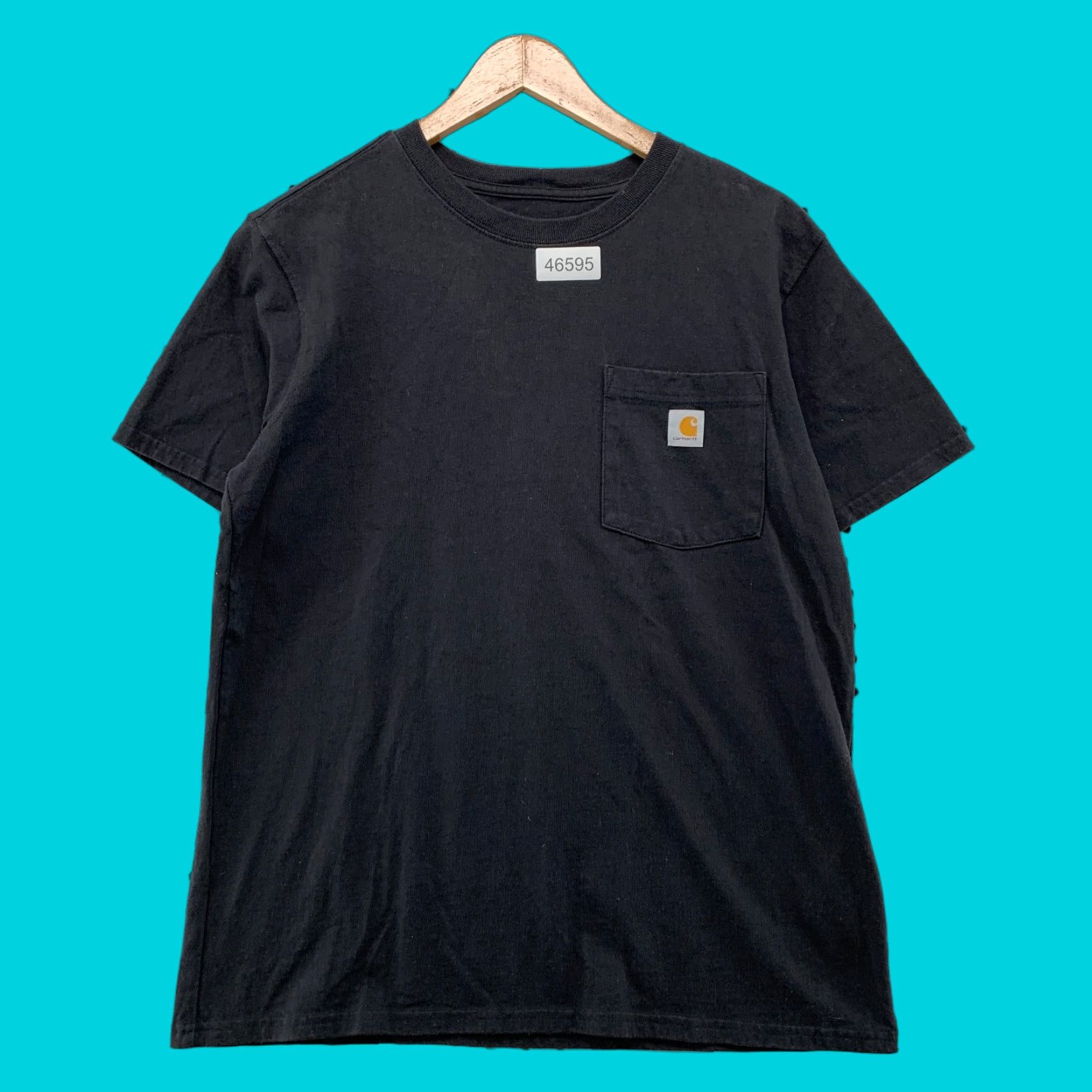 Carhartt Carhartt Pocket Shirt Mens M Short Sleeve Black Workwear Loose Fit Size US M / EU 48-50 / 2 - 1 Thumbnail