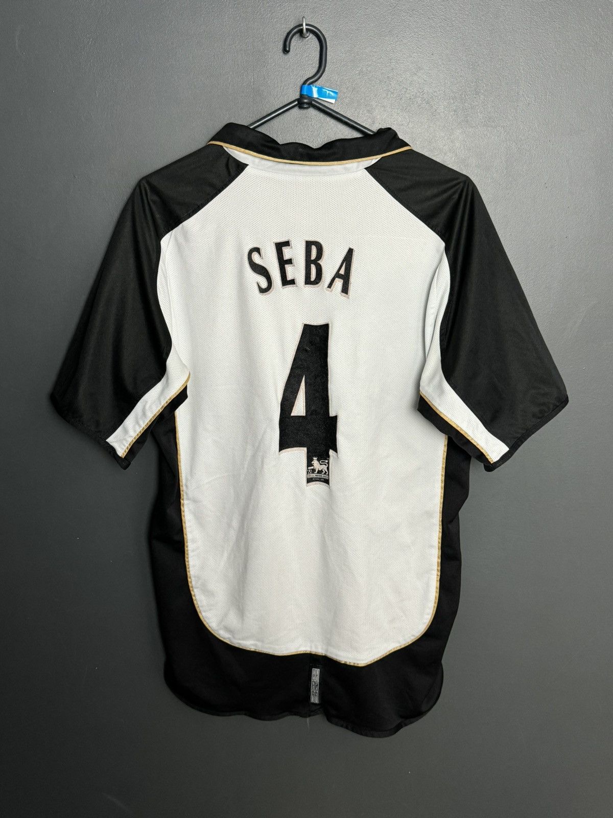 Umbro Manchester United 01/02 Away Veron Football Jersey T-Shirt Size US L / EU 52-54 / 3 - 1 Thumbnail