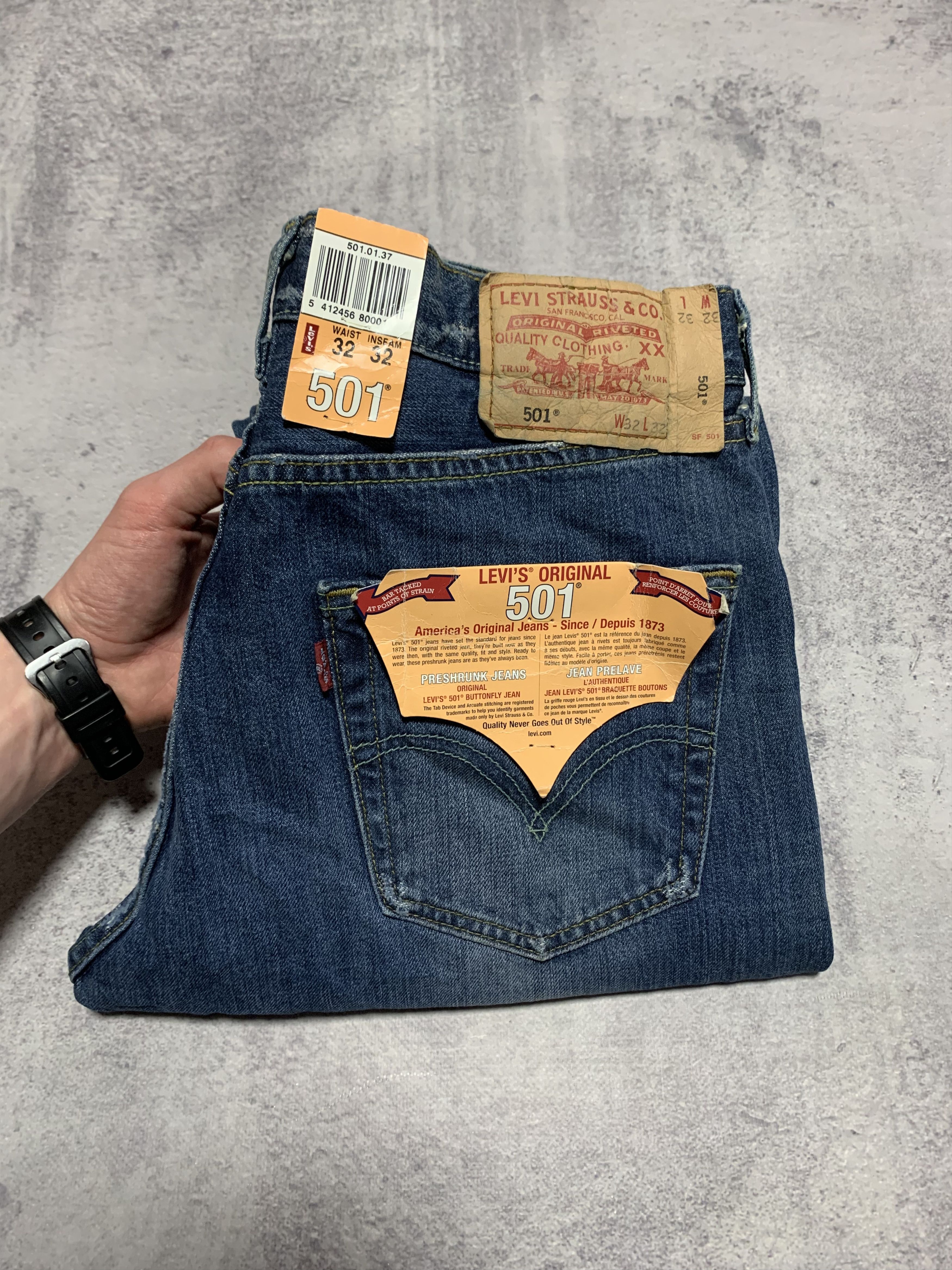 Levi's Levi's 501 Special Edition Denim Jeans Size US 32 / EU 48 - 11 Thumbnail