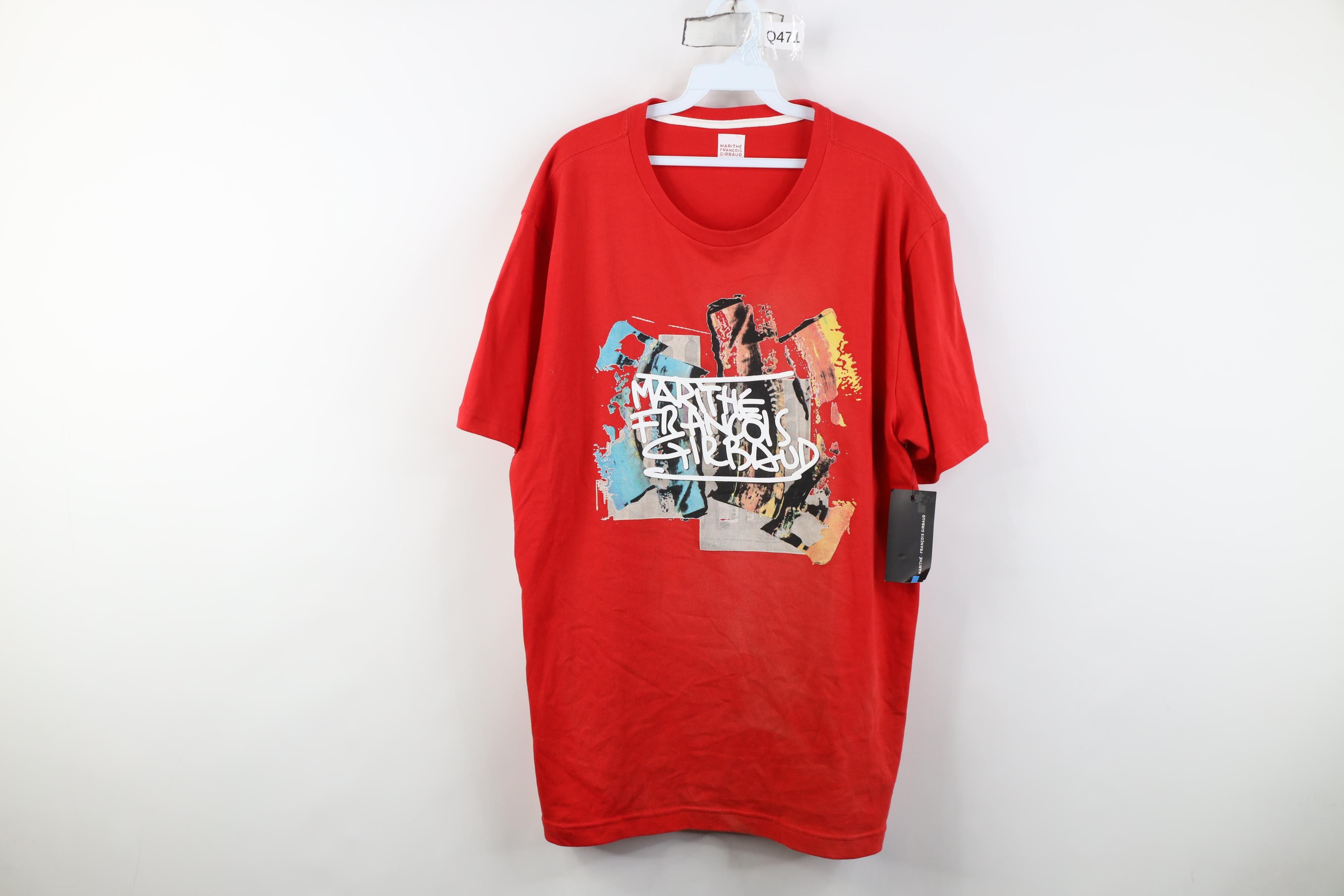Marithe + Francois Girbaud Deadstock Vintage Y2K Marithe Francois Girbaud T-Shirt Size US XL / EU 56 / 4 - 1 Thumbnail