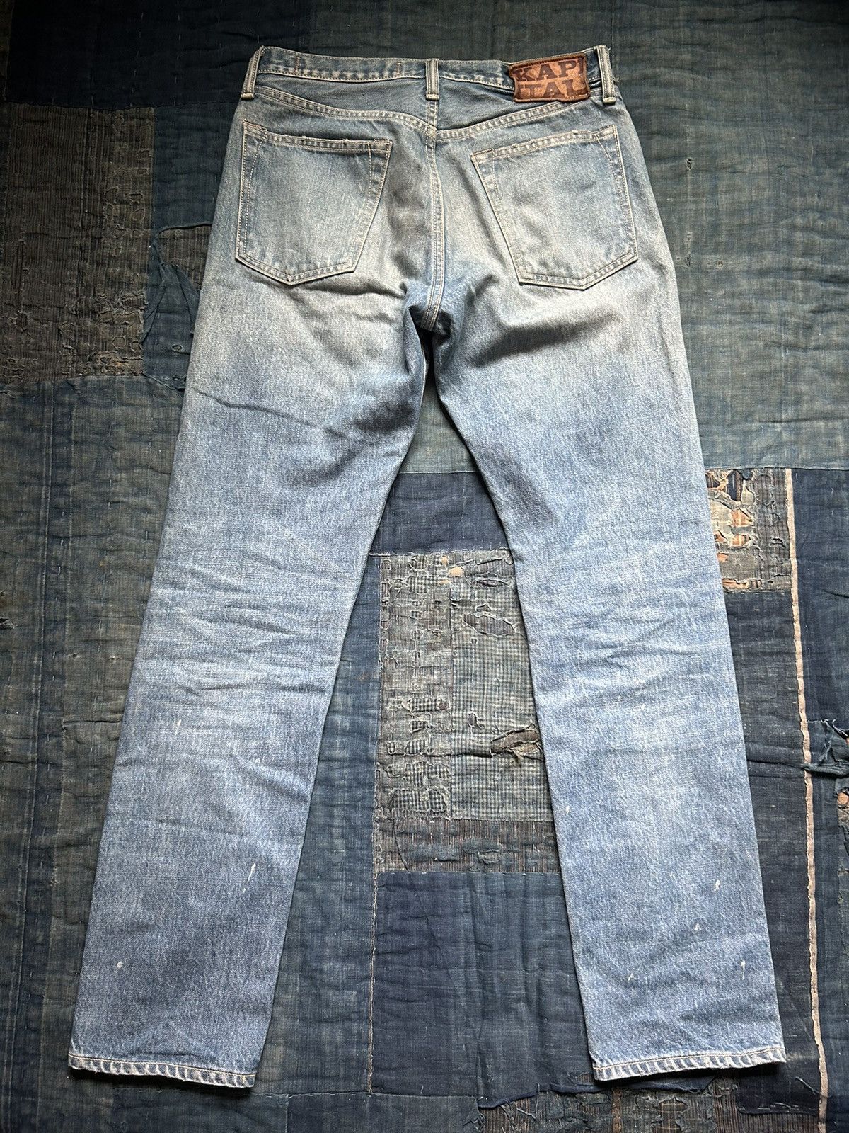 Kapital × Kapital Kountry Kapital Monkey Cisco Denim 3 Year Processed Size US 29 - 2 Thumbnail