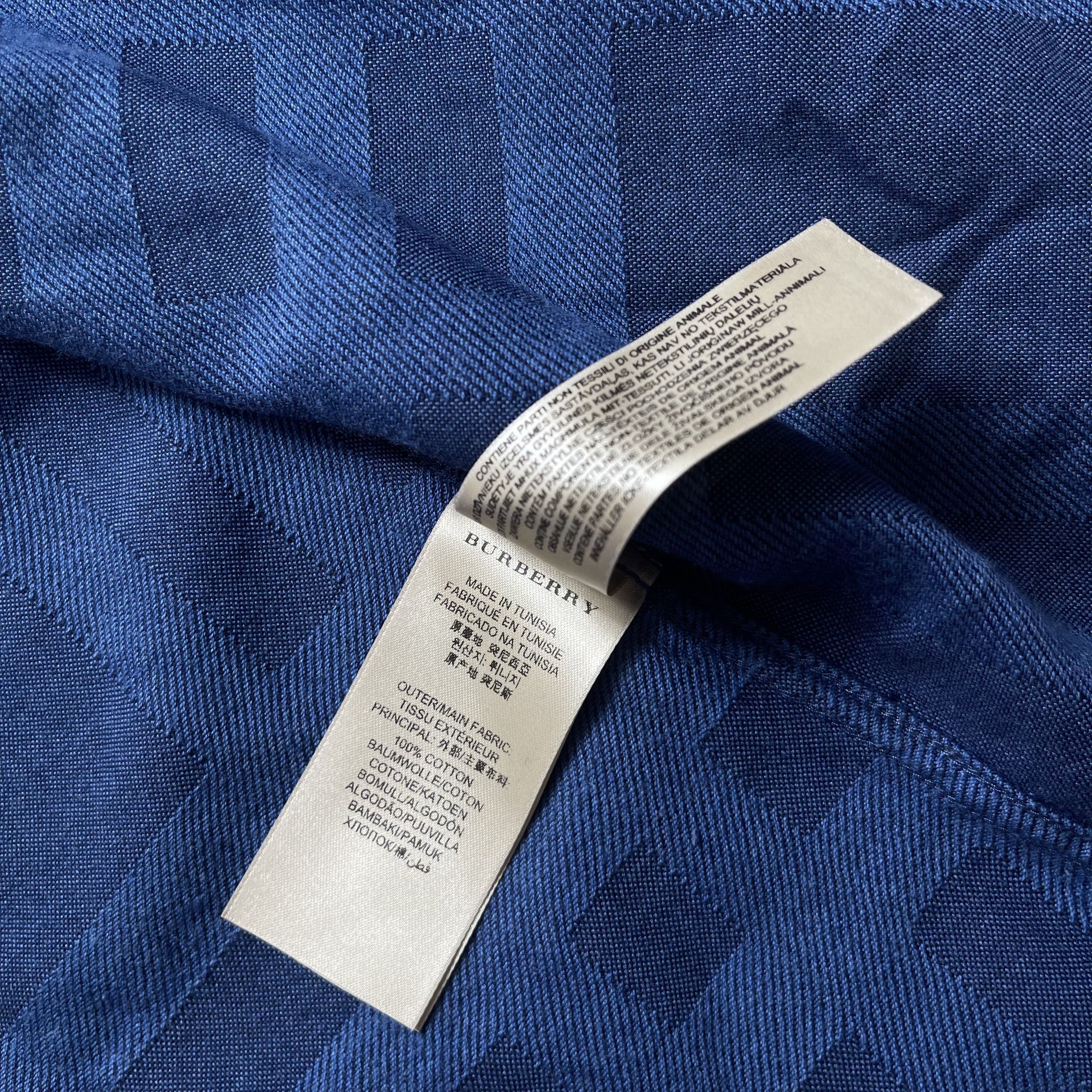 Other Burberry shirt nova check Blue Size US XS / EU 42 / 0 - 4 Thumbnail