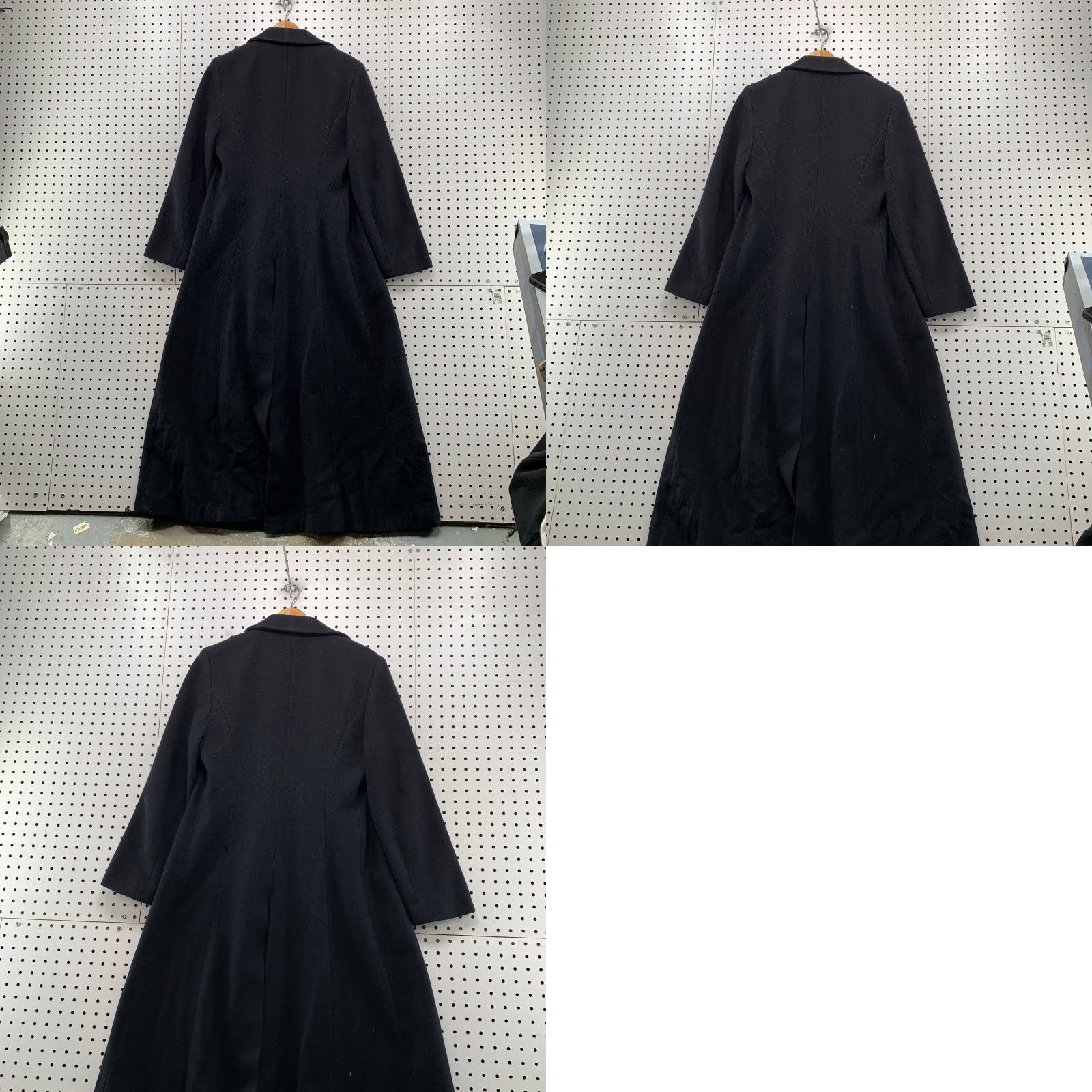 Vintage VINTAGE Jason Kole Wool Coat Mens Size 6 Black Long Slit Vent Swing One Button Coat Size M / US 6-8 / IT 42-44 - 9 Thumbnail