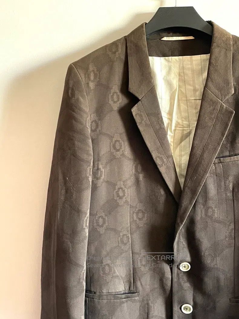Ann Demeulemeester Ann Demeulemeester Size S jacquard suit Size 34S - 4 Thumbnail