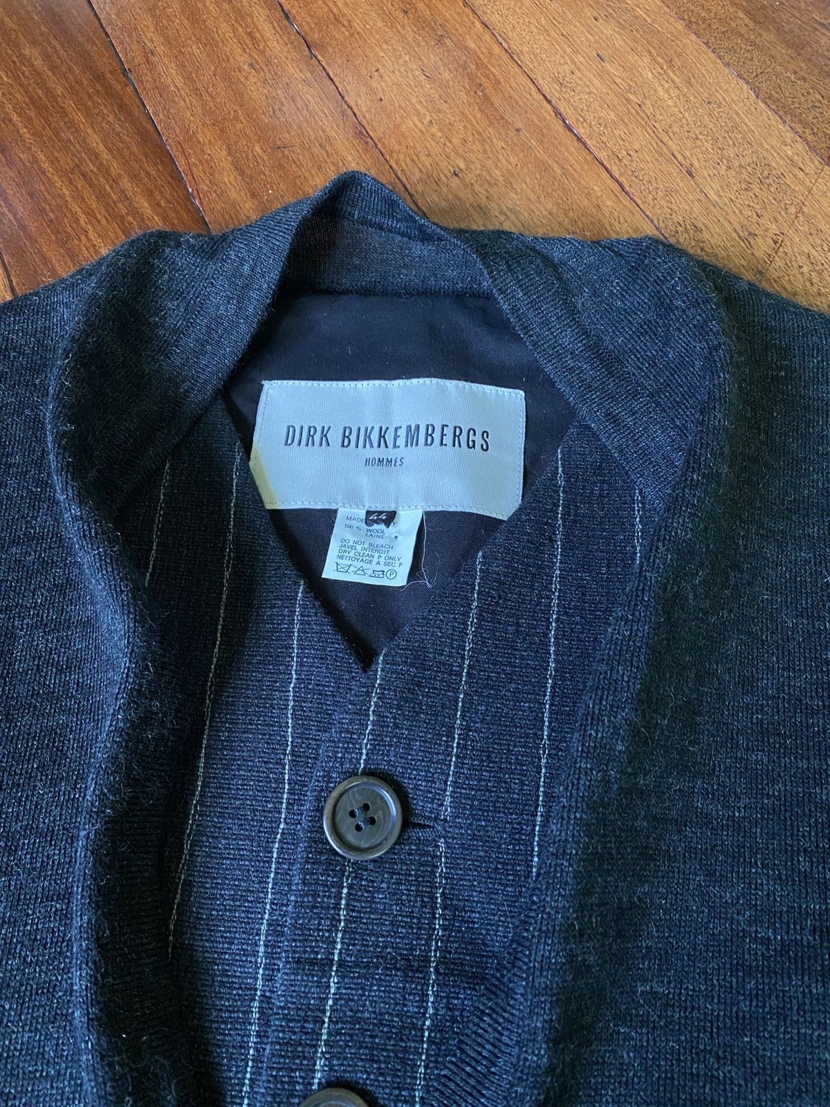 Dirk Bikkembergs A/W 1996 Dirk Bikkembergs Homme - Layered Wool Vest Size US S / EU 44-46 / 1 - 7 Thumbnail