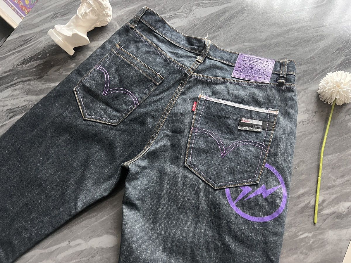 Fragment Design × Levi's Levi’s x Fragment Design : Denim Purple Screen Size US 32 / EU 48 - 1 Thumbnail