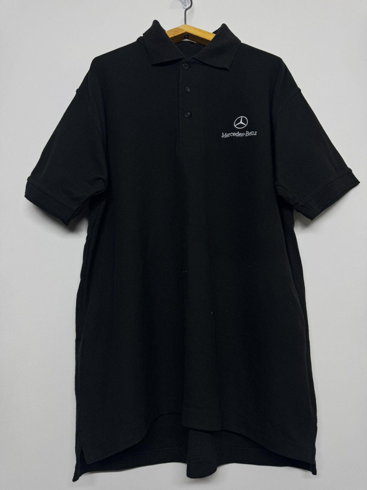 Mercedes-Benz Vintage Y2k Mercedes Bens Polo T-Shirt 00’s Size US M / EU 48-50 / 2 - 7 Thumbnail