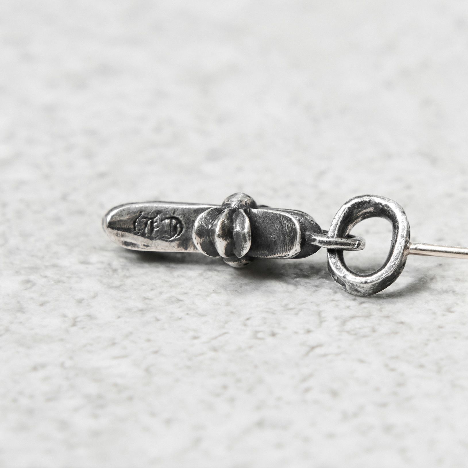 Chrome Hearts CHROME HEARTS Cross Baby Fat Earring SILVER Size ONE SIZE - 6 Thumbnail