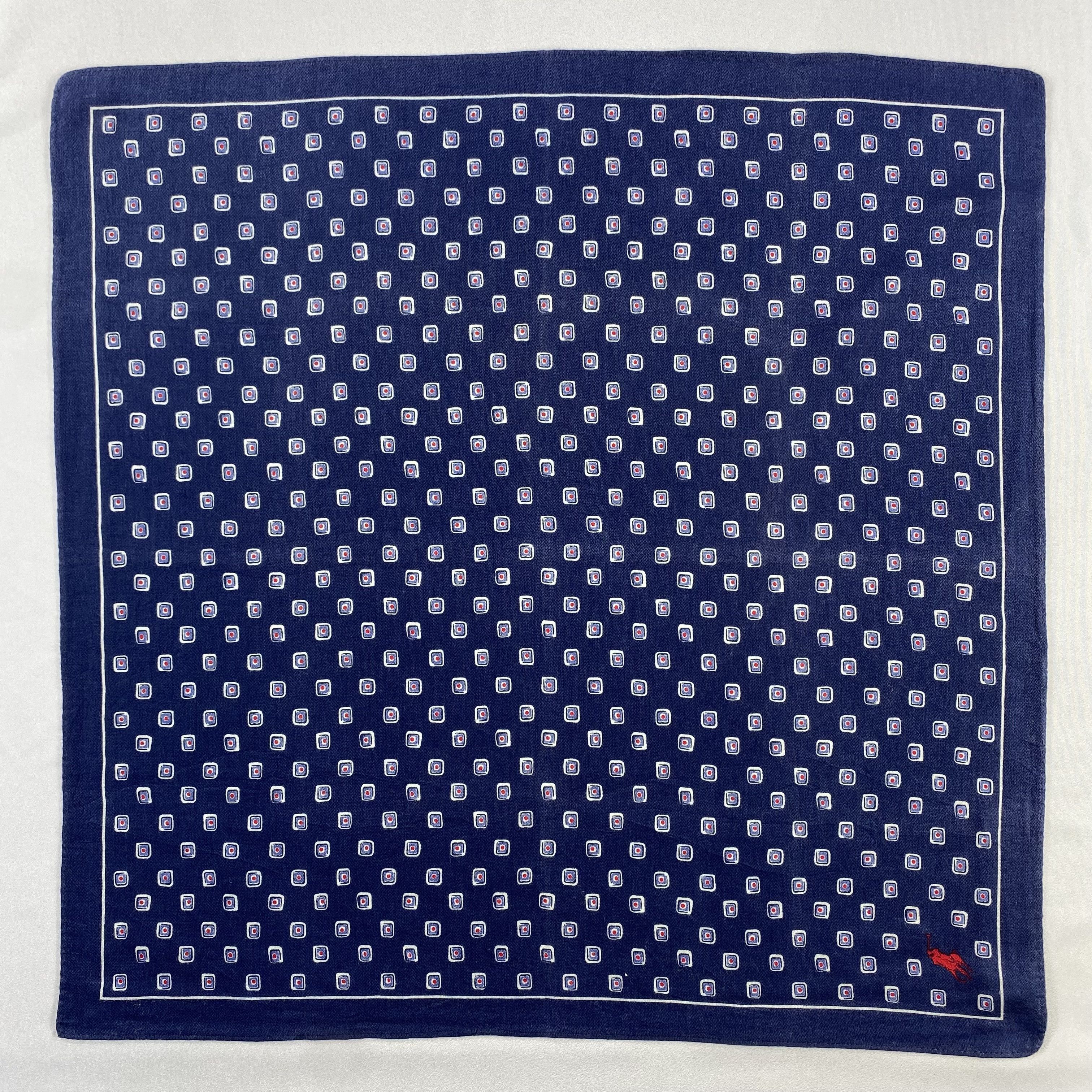 Polo Ralph Lauren × Vintage Polo ralph Lauren Neckerchief / Bandana / Handkerchief-P794 Size ONE SIZE - 1 Thumbnail