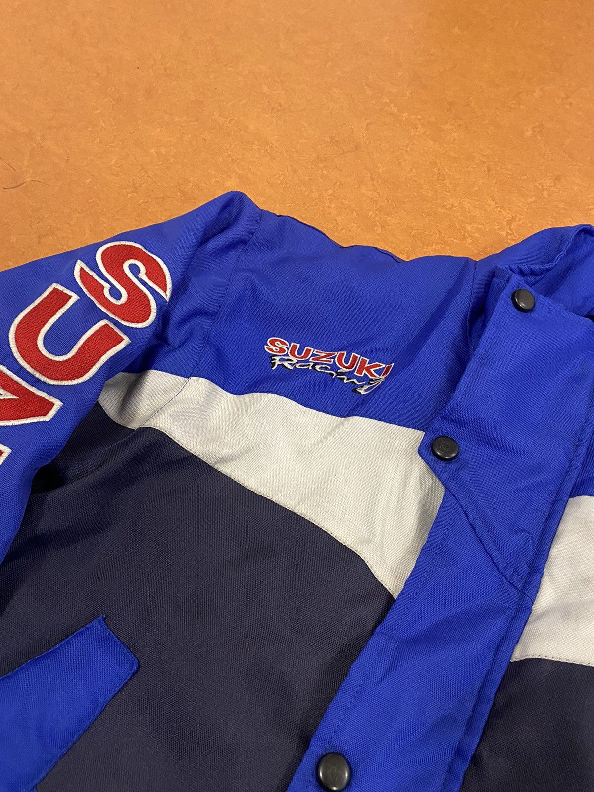 Vintage Vintage Jacket Suzuki Racing R Motorcycle Jacket Size US XL / EU 56 / 4 - 4 Thumbnail