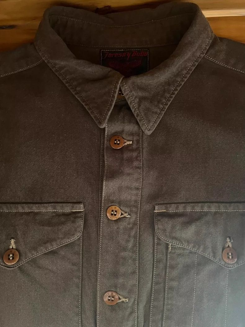 Freewheelers Freewheelers size 16 Vintage, fruit button, workwear, shi Size US S / EU 44-46 / 1 - 9 Thumbnail