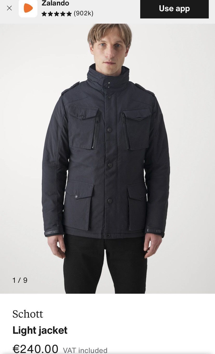Schott Schott Parka Field Jacket Nylon USA multipocket M65 Size US M / EU 48-50 / 2 - 2 Thumbnail