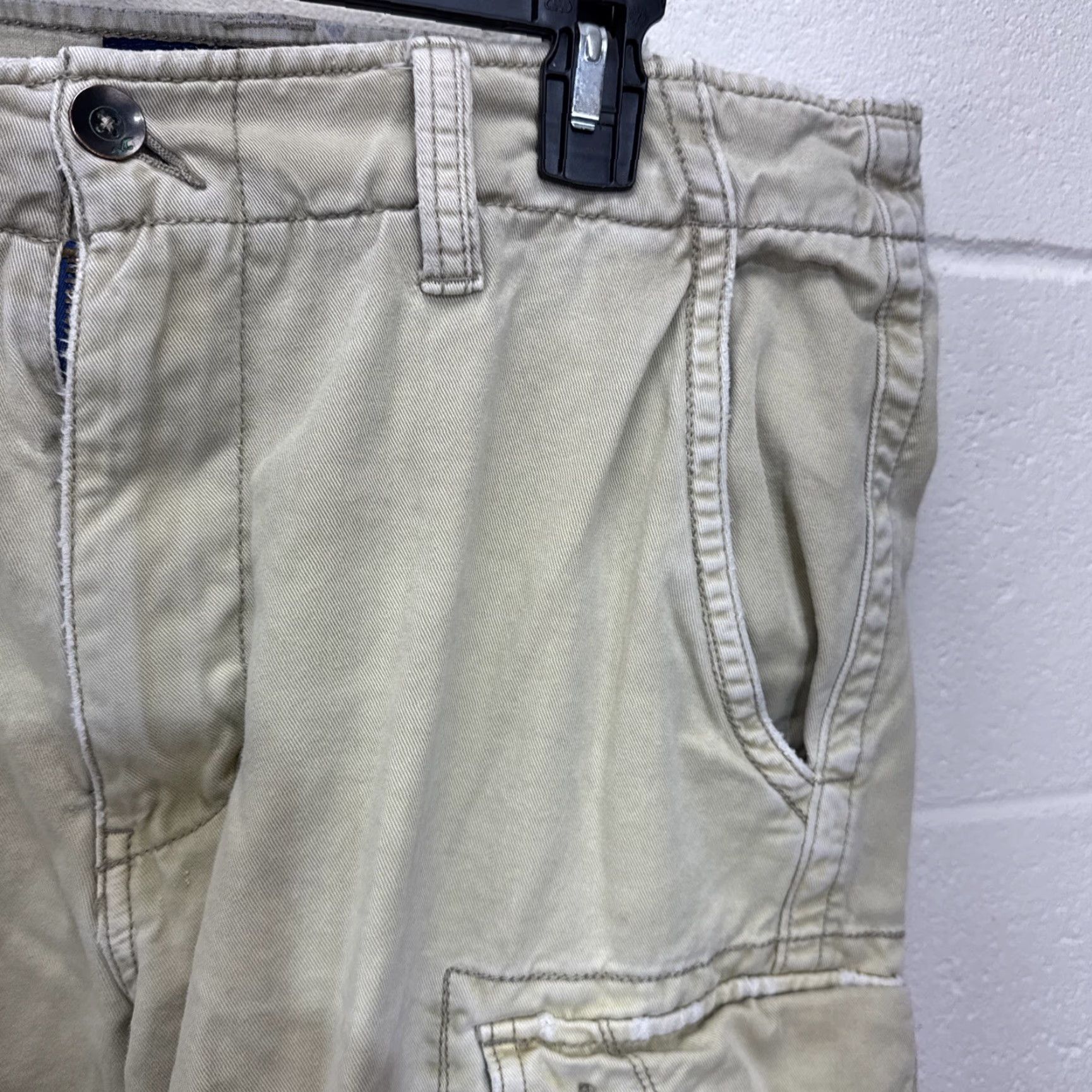 American Eagle Outfitters VINTAGE American Eagle Cargo Shorts Mens Size 34 Canvas Distressed Casual Summer Fall Spring Baggy Size US 34 / EU 50 - 4 Thumbnail