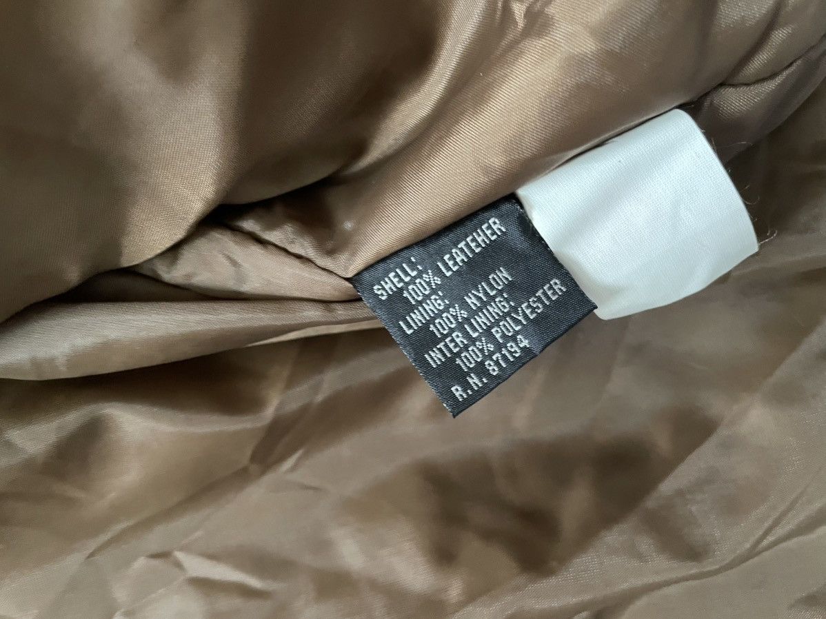 Vintage Vintage DANY Classic Brown Genuine Leather Bomber Jacket XL Size US XL / EU 56 / 4 - 9 Thumbnail