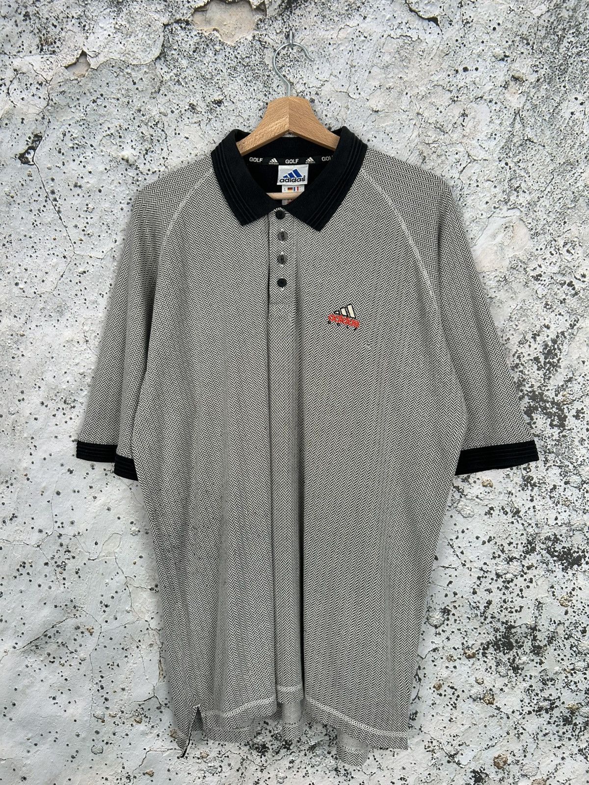Adidas Vintage Adidas Golf 90s Polo Tee Archive Sportswear Size US L / EU 52-54 / 3 - 1 Thumbnail