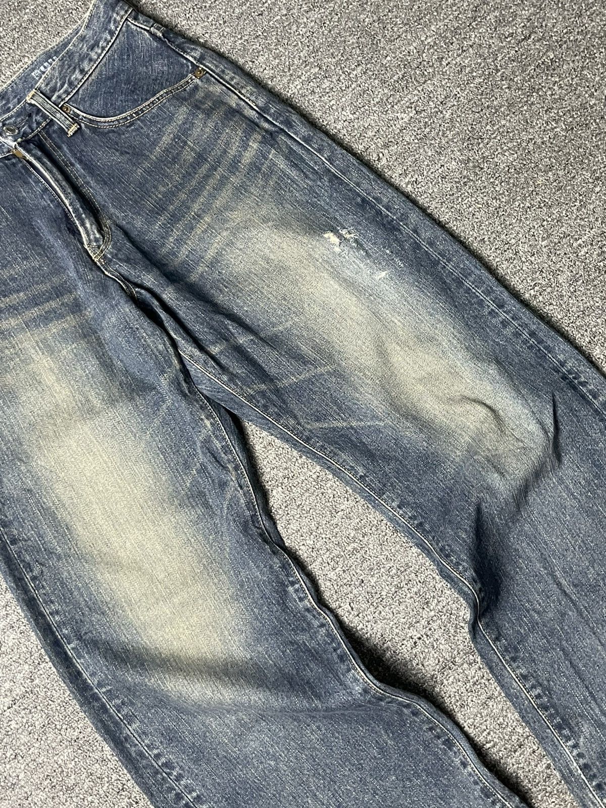 Edwin × Vintage Vintage EDWIN Brand Baggy Jeans (91) Size US 28 / EU 44 - 3 Thumbnail