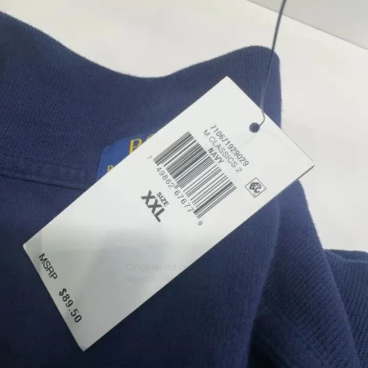 Polo Ralph Lauren Polo Ralph Lauren FW22 Logo Half. Size US XXL / EU 58 / 5 - 6 Thumbnail