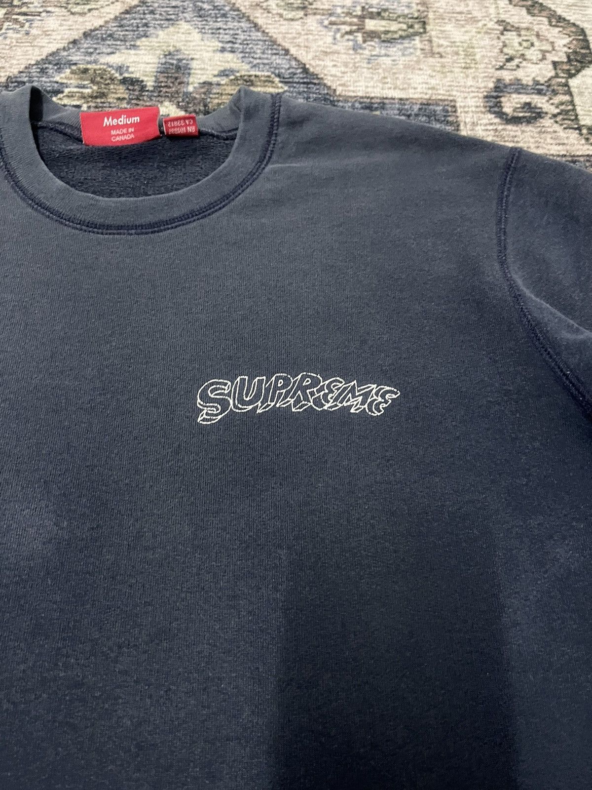 Supreme 🔥HOT🔥SS15 SUPREME DANIEL JOHNSTON CREWNECK VERY RARE Size US M / EU 48-50 / 2 - 3 Thumbnail