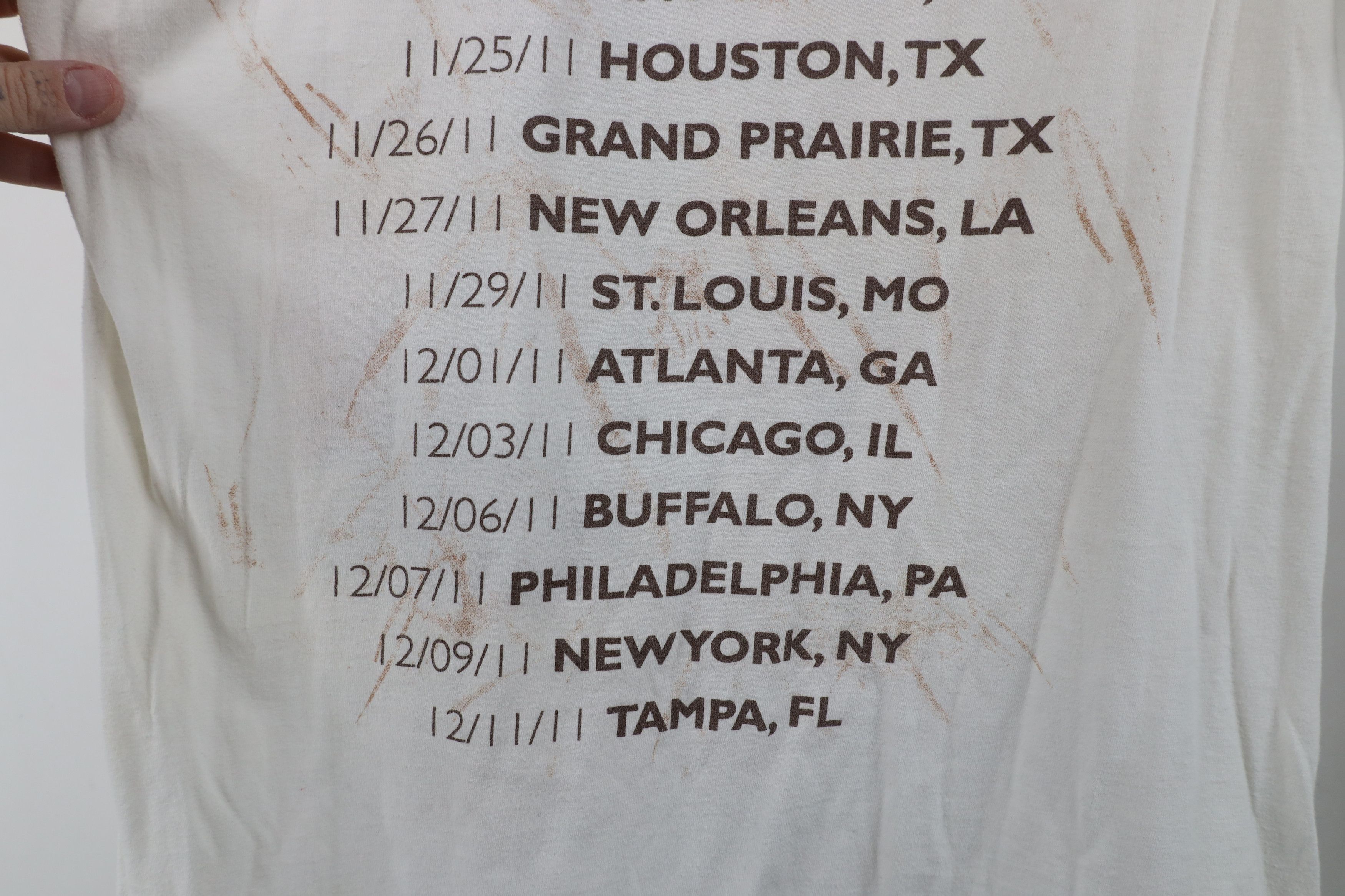 Vintage Y2K A Special Night With Demi Lovato Band T-Shirt White Size S / US 4 / IT 40 - 13 Thumbnail