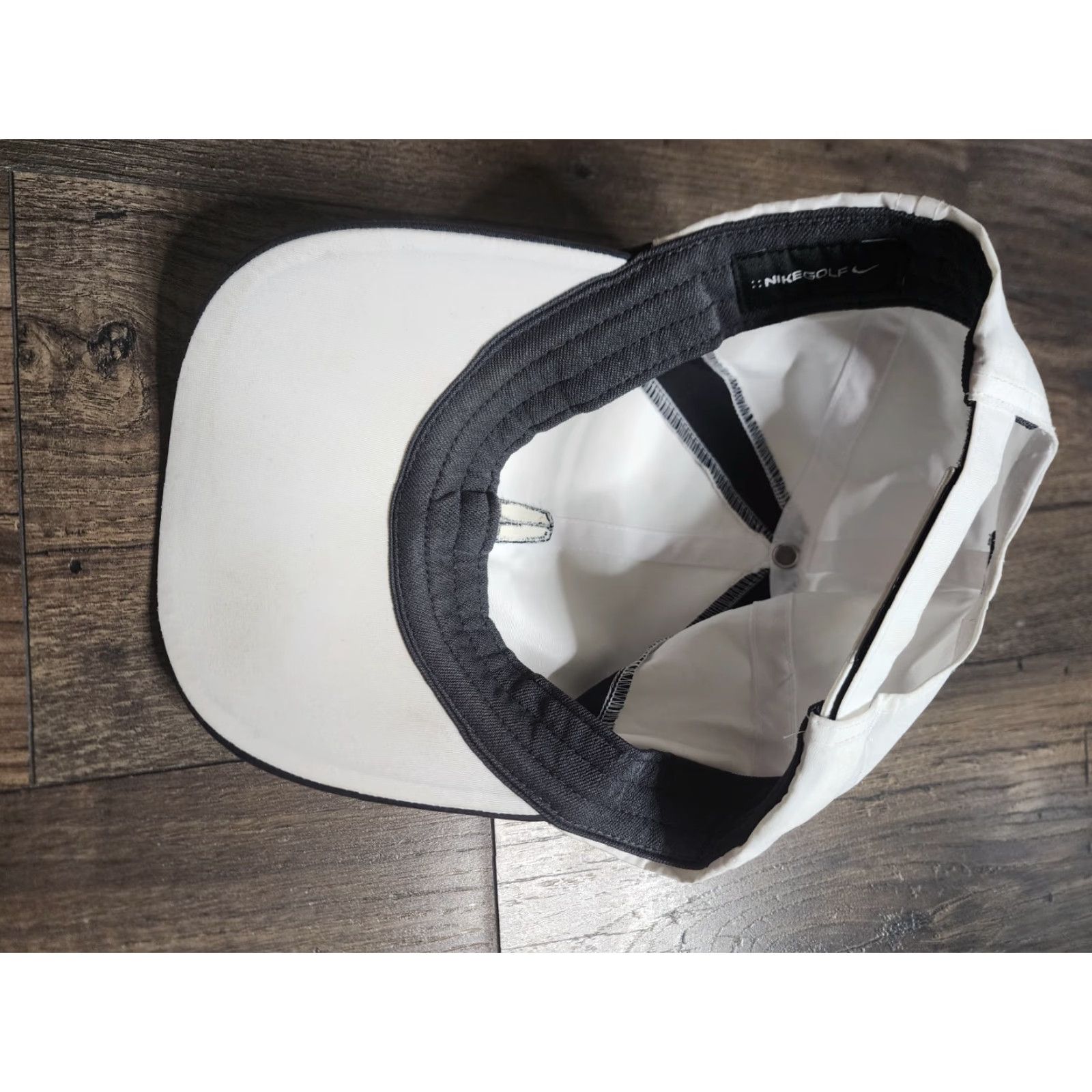 Nike Nike Baseball Cap Men One Size White Stained Lightweight Mens Size ONE SIZE - 8 Thumbnail