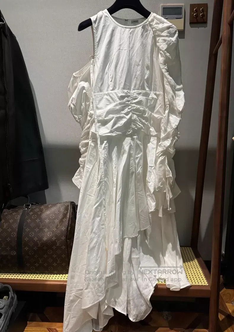 Loewe Loewe White dress Size XS / US 0-2 / IT 36-38 - 1 Thumbnail