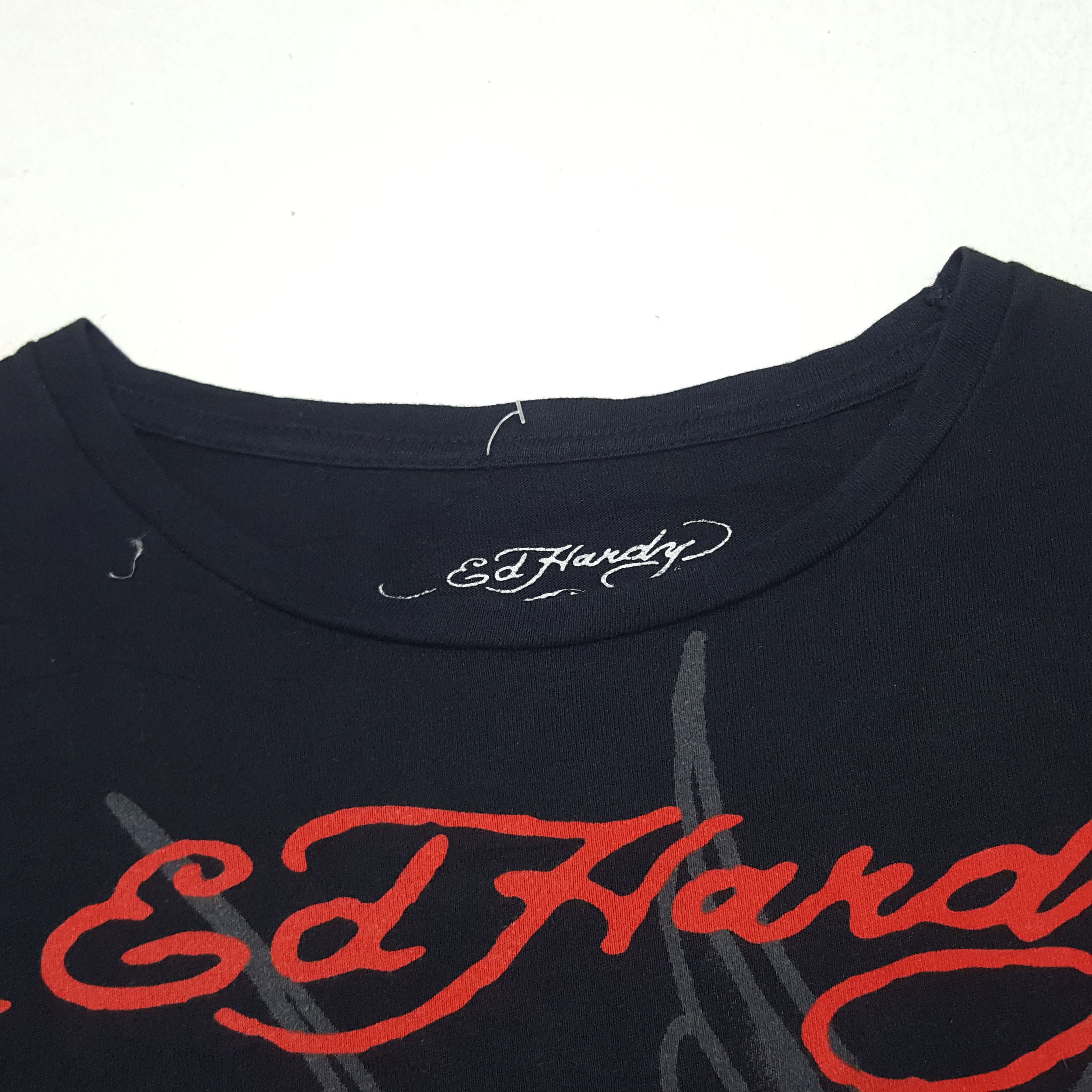 Ed Hardy × Vintage Vintage Ed Hardy Overprinted Tshirt Size US S / EU 44-46 / 1 - 5 Thumbnail