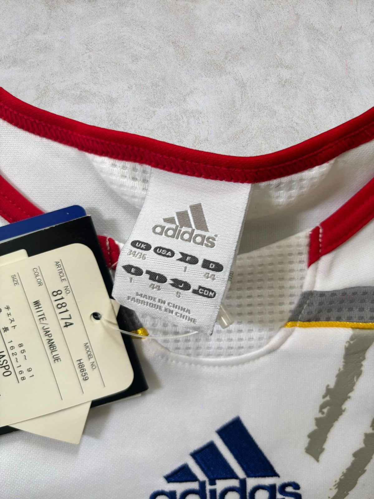 Adidas × Japanese Brand Japan 2006 away jersey with Nakata new with tags Size US S / EU 44-46 / 1 - 3 Thumbnail
