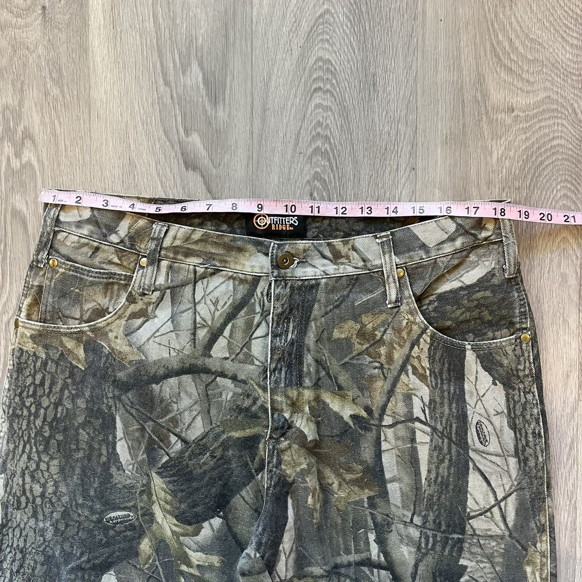 Realtree Vintage RealTree Camo Double-knee Pants 38 X 30 Fits 36 X 28 Size US 36 / EU 52 - 7 Thumbnail