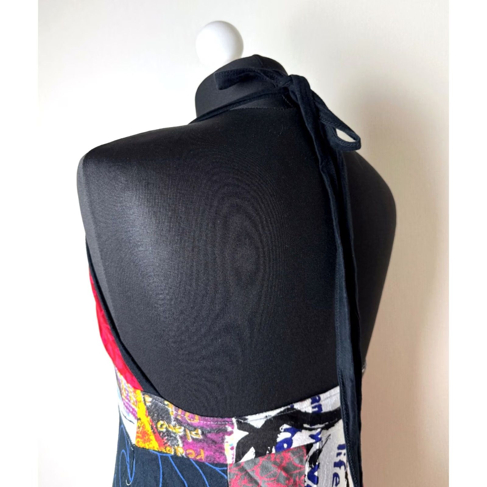 Desigual Desigual Dress Womens A-Line Size 40 Knee Length Multicoloured 15V2816 Size S / US 4 / IT 40 - 4 Thumbnail