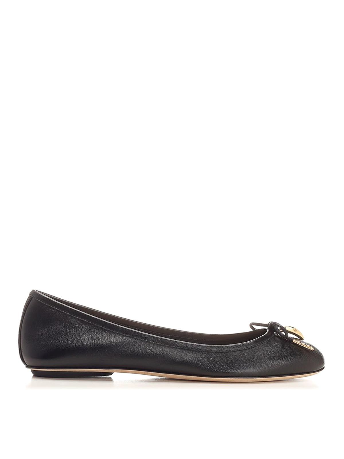 Chloe o1loc1c10226 Banana Ballerinas in Black Size US 10 / IT 40 - 1 Thumbnail