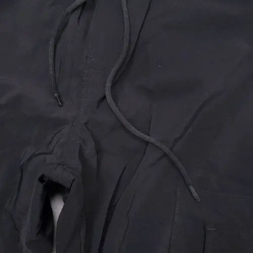 Japanese Brand × Vintage Slim Elastic Waist Black Joggers Size 28" / US 6 / IT 42 - 4 Thumbnail