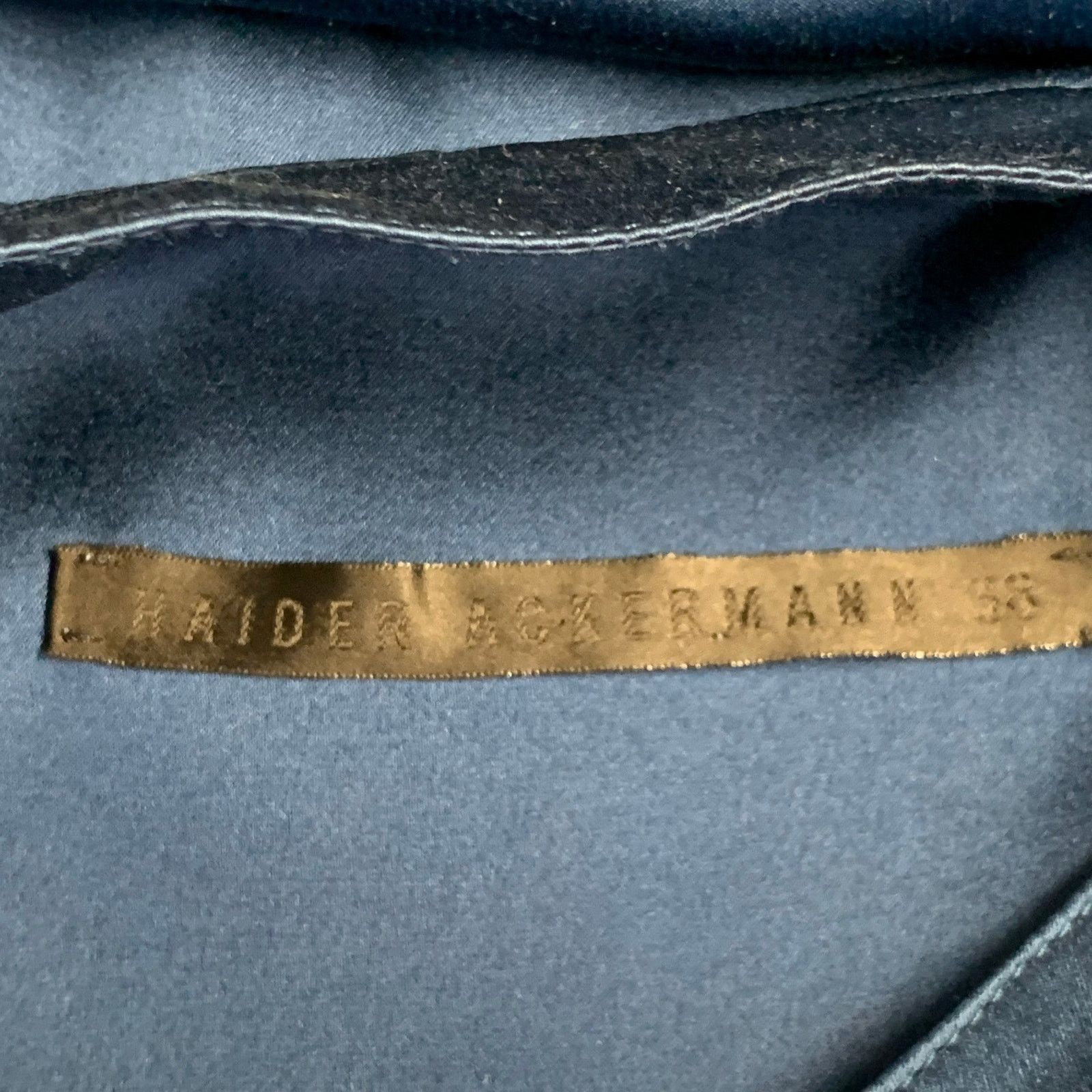 Haider Ackermann HAIDER ACKERMANN Size S Nehru Collar Hidden Buttons Shirt Size XS / US 0-2 / IT 36-38 - 4 Thumbnail