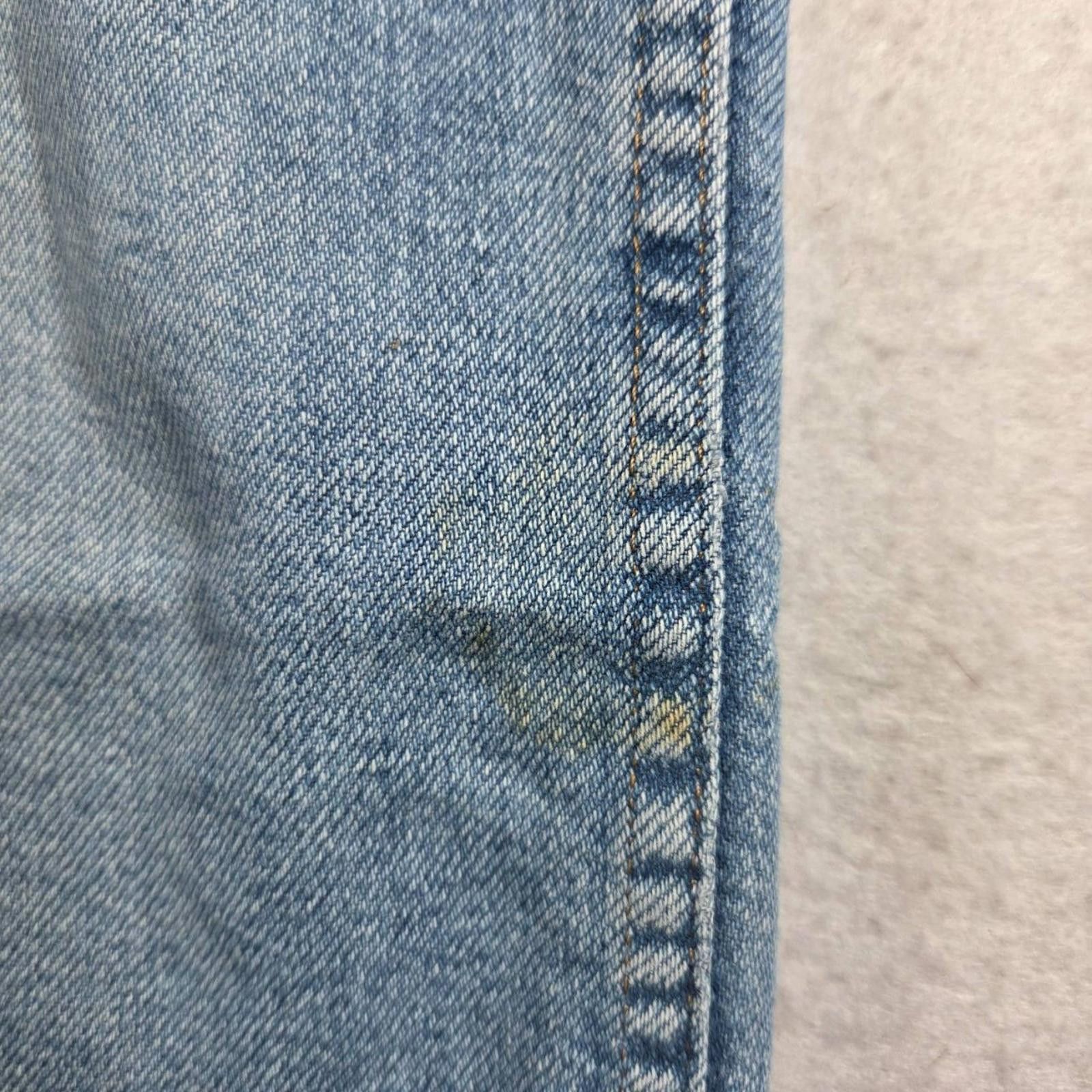 Wrangler Wrangler Mens Jeans 40x32 Light Blue Regular Fit Faded Wash Size US 40 / EU 56 - 4 Thumbnail