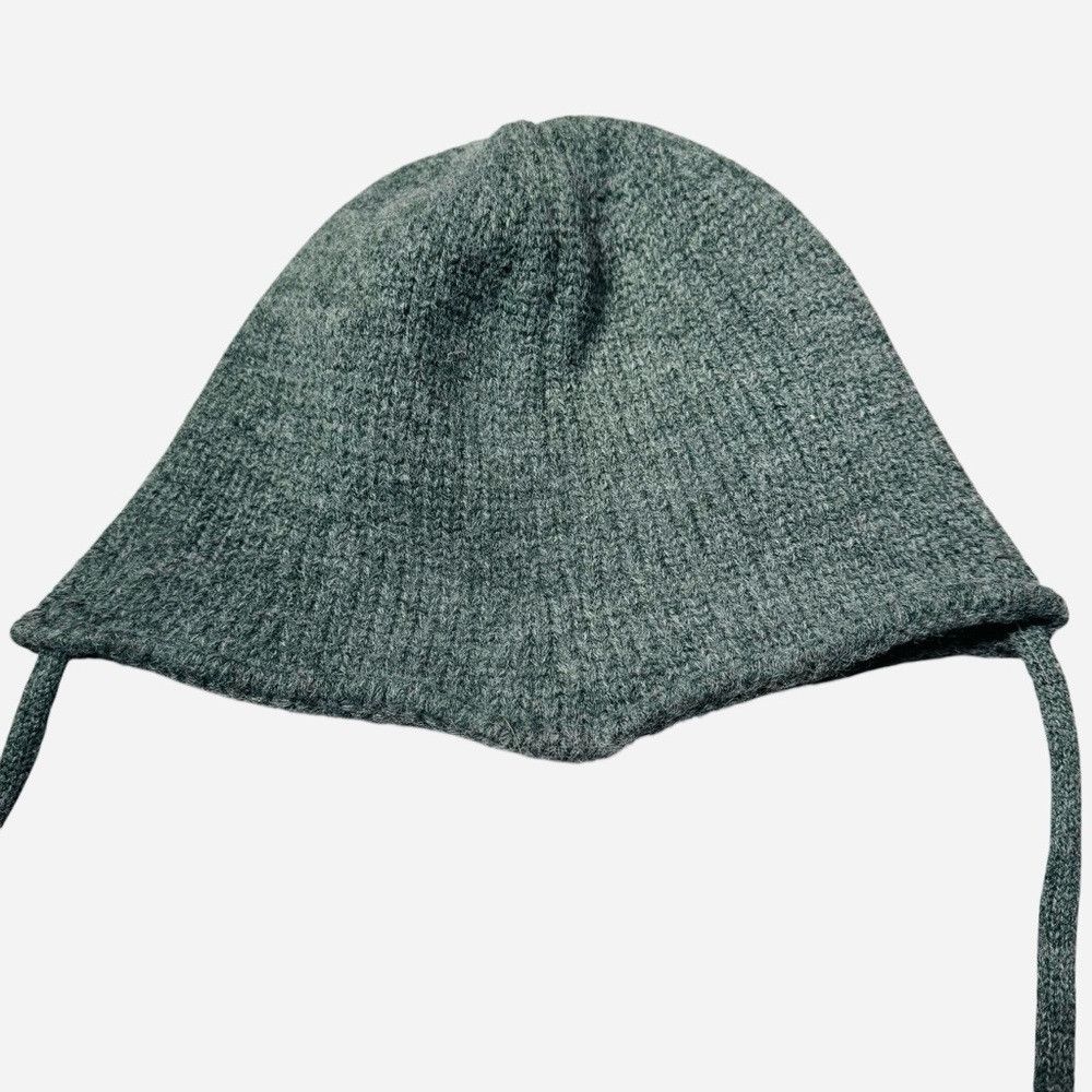 Other New Gray Knit Bucket Hat With Black Bows and Ties Size ONE SIZE - 7 Thumbnail