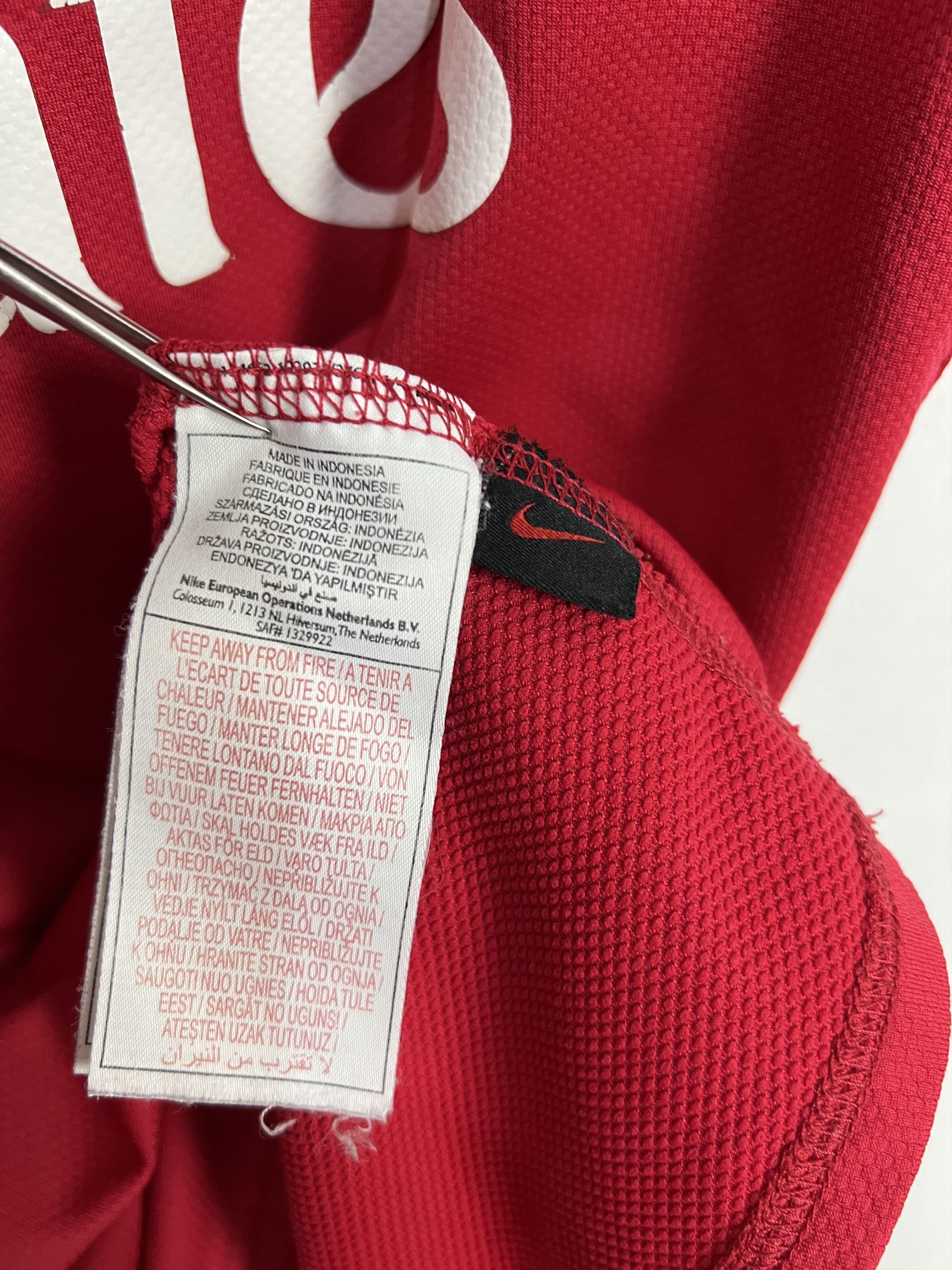 Nike Arsenal football shirt Soccer Nike Jersey Gunners Trikot Size US XL / EU 56 / 4 - 7 Thumbnail