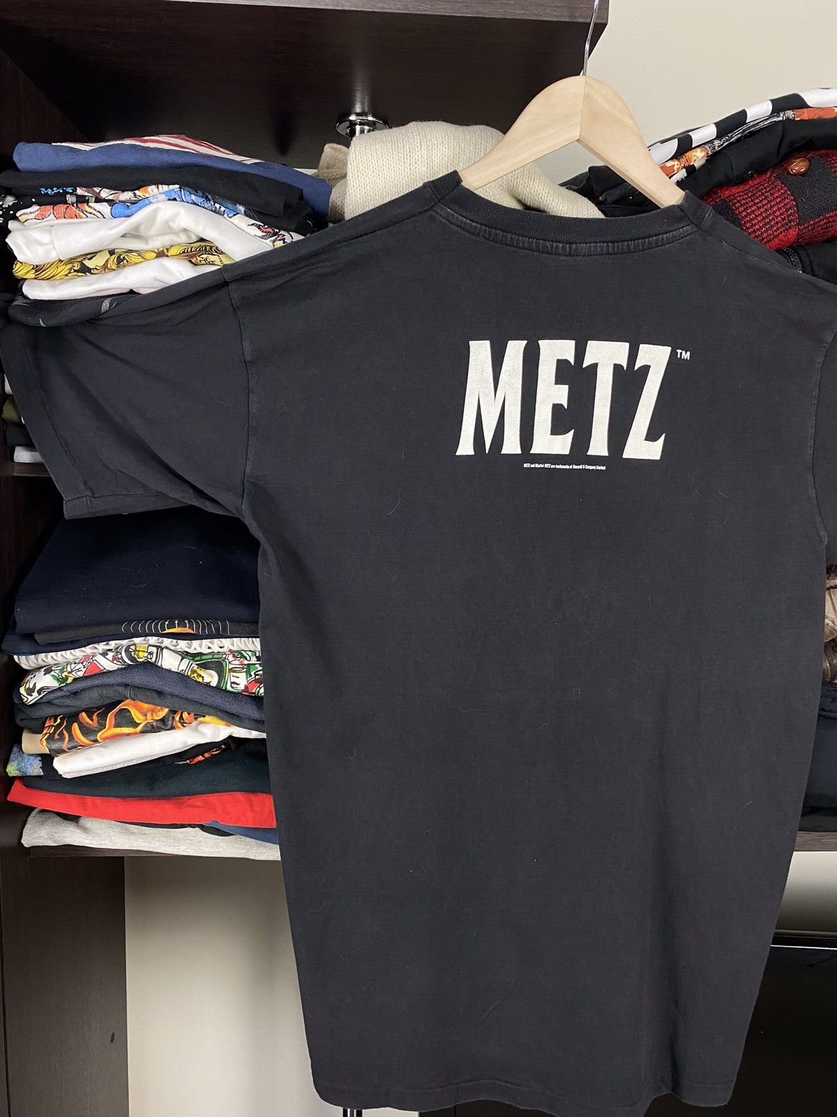 Band Tees × Vintage Metz Vintage Rock Band Tee Single Stitch Size US M / EU 48-50 / 2 - 6 Thumbnail