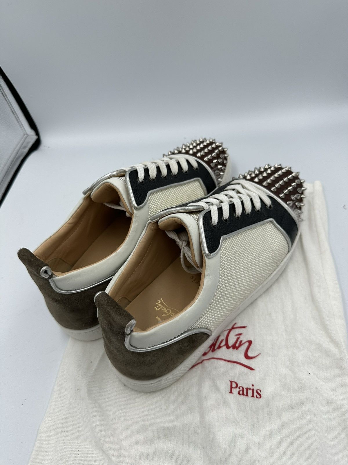 Christian Louboutin Christian Louboutin Low Top Sneakers Size US 13 / EU 46 - 6 Thumbnail