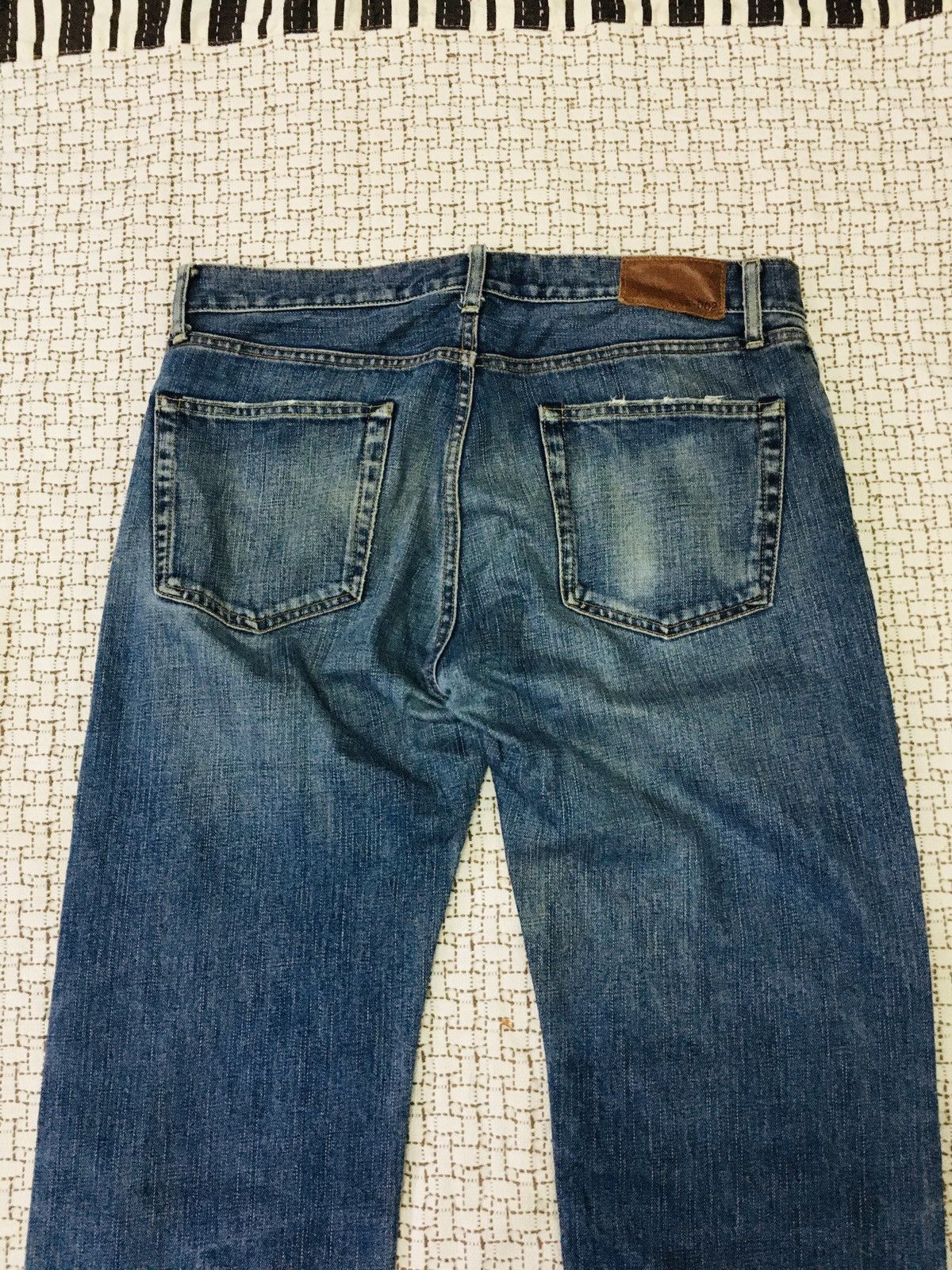 Japanese Brand × Uniqlo Uniqlo Regular Fit Straight Jeans (16) Size US 35 - 6 Thumbnail