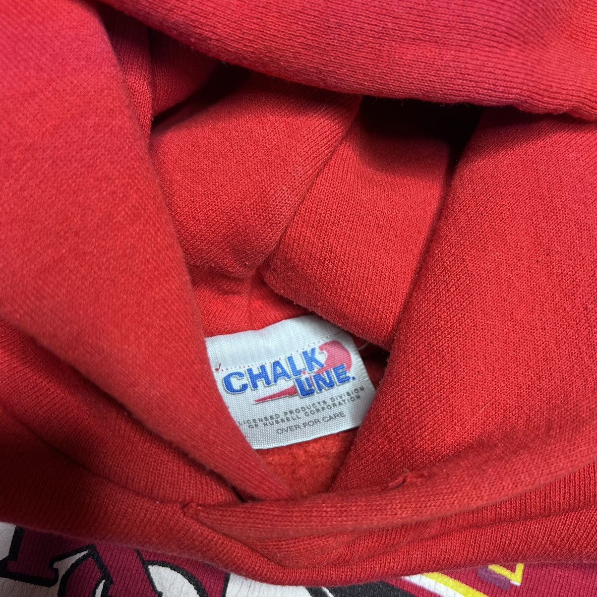 Logo Athletic × NFL × Vintage 1996 NFL Kansas City Chiefs Logo Athletic Chalkline Hoodie Size US XL / EU 56 / 4 - 2 Thumbnail