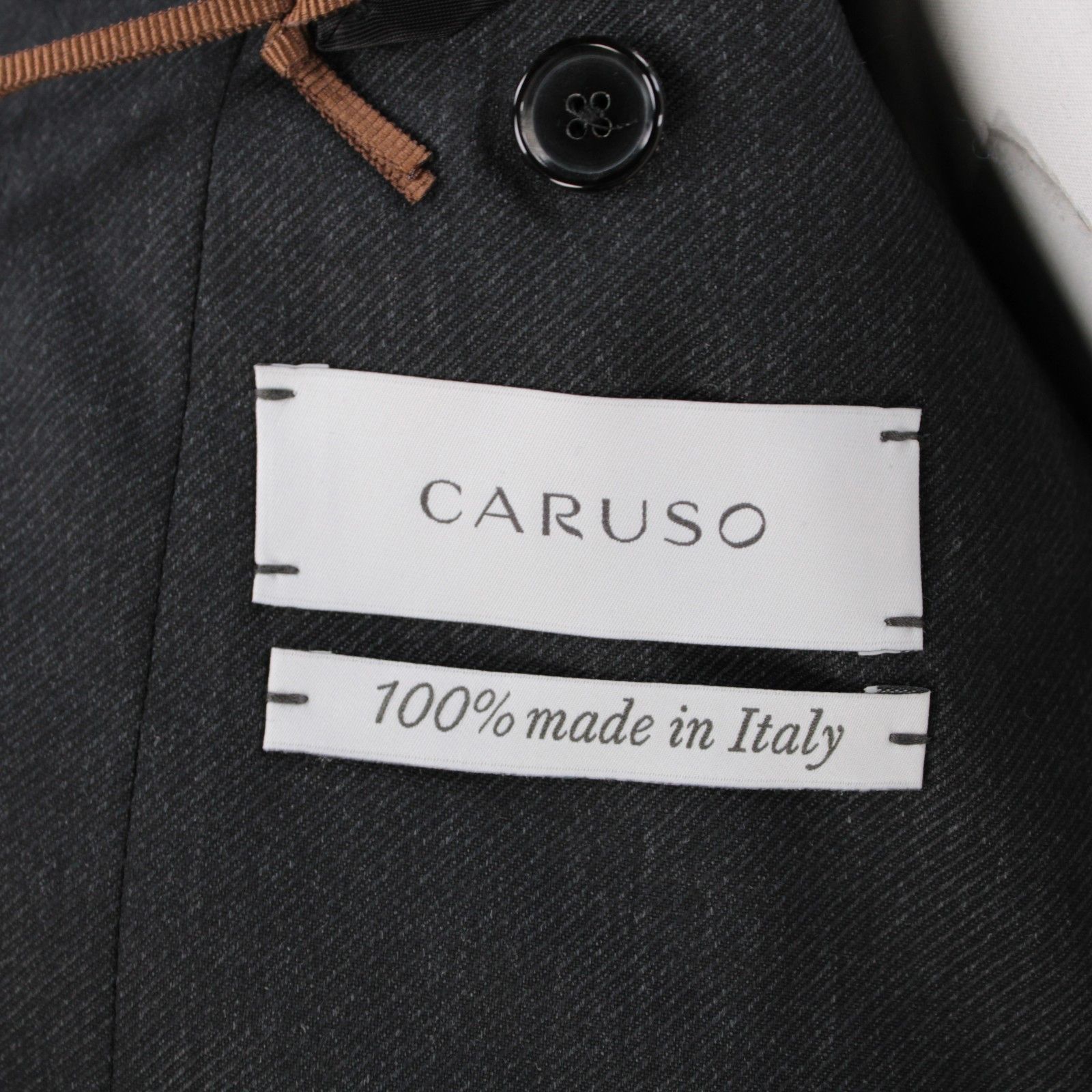 Caruso Caruso Suit Size US 36 Regular in Gray Size 36R - 8 Thumbnail